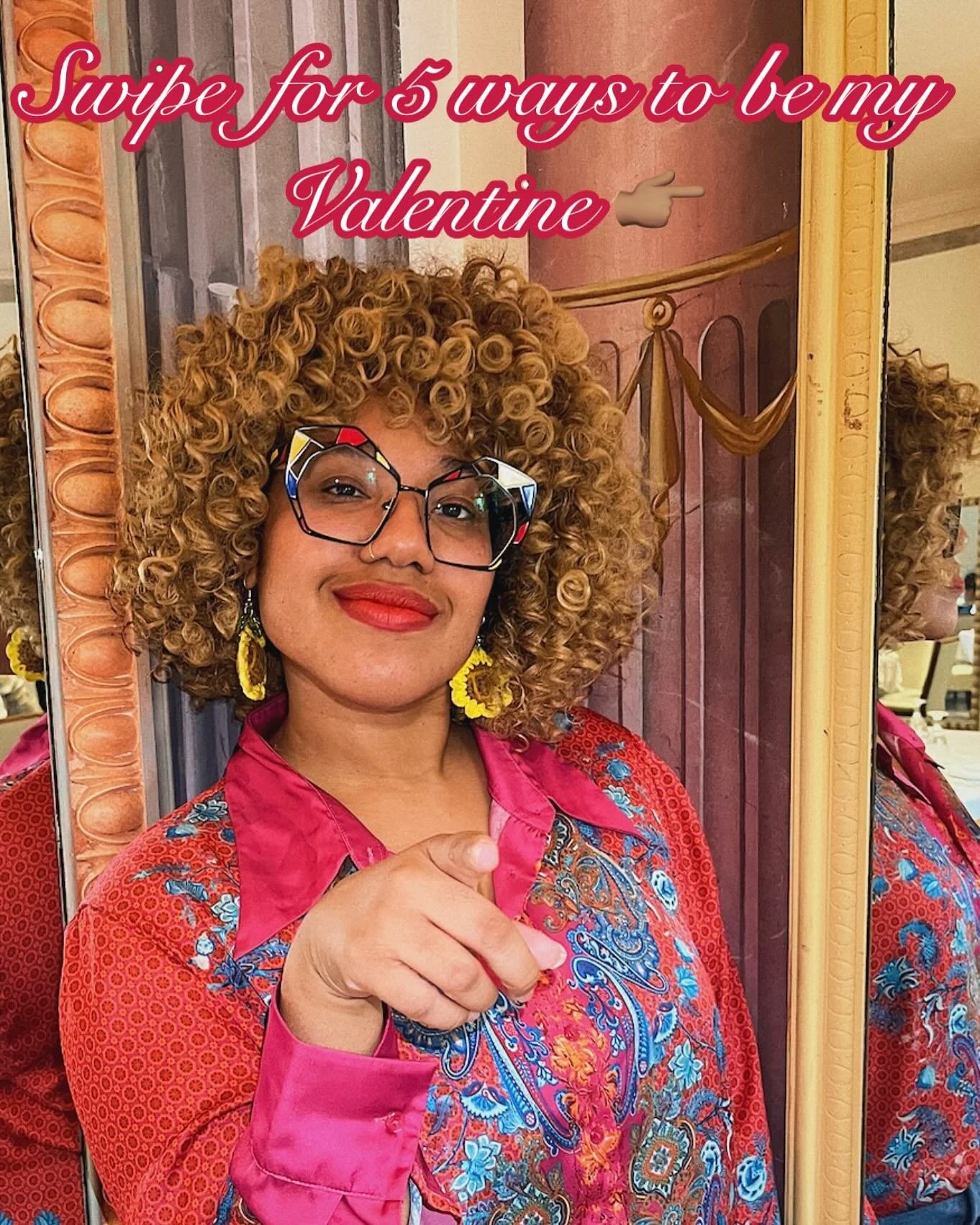 The 14th is coming up. Interested in being my Valentine? Swipe to see what my expectations are 😉😘

Inspired by @ellie_thetabby