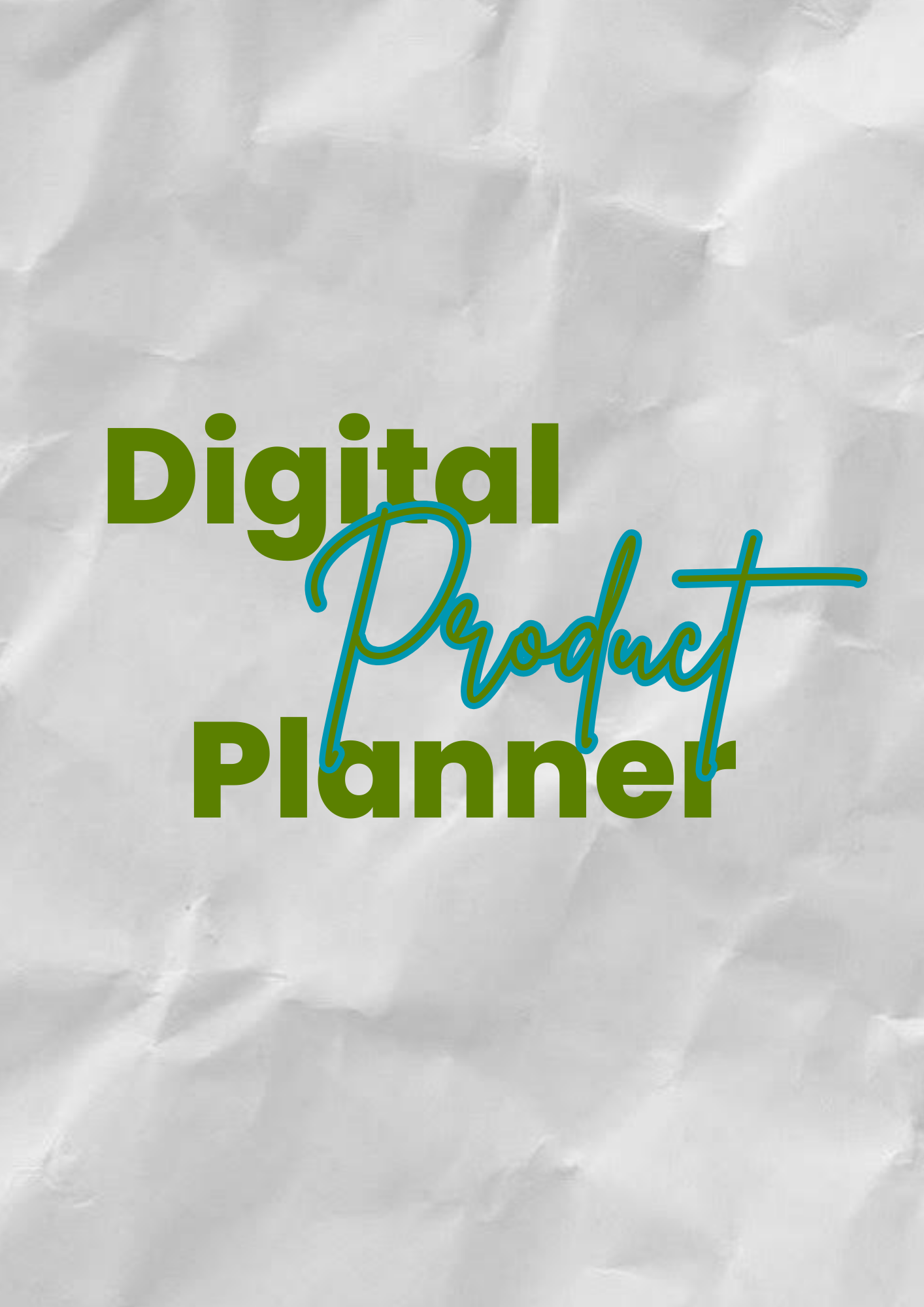 Digital Product Planner