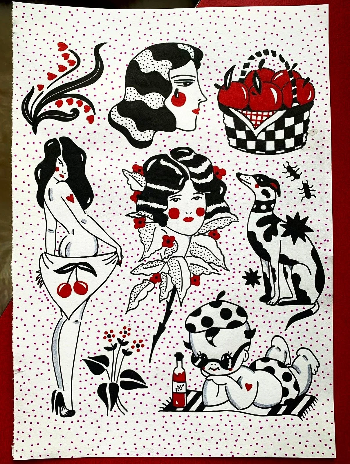 Beautiful new flash from @bfrank.tattoo 🖤&hearts;️ 
Dm to get booked in!💒 

#thedollhousebtn #brightontattoo #brightontattooartists #brighton