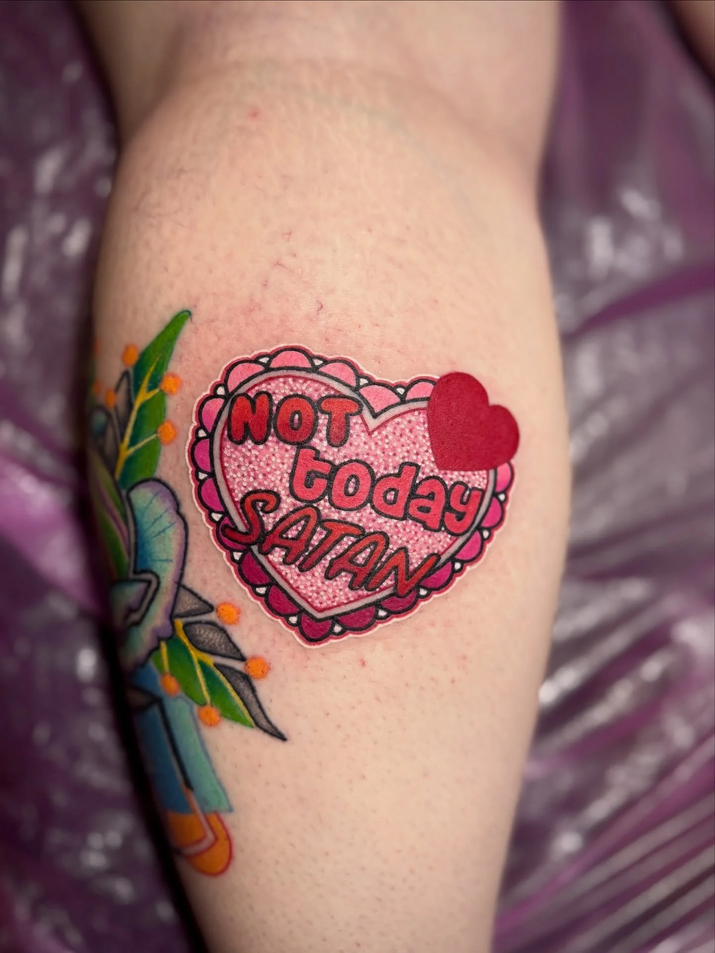 everyday sentiments for Steph 🩷 made @lowkeytattooglasgow 

I am currently taking brighton bookings for october - december. please submit all enquiries via the form on my website. all styles welcome! 🩷

 @thedollhousebtn 💗

#brightontattooartists 