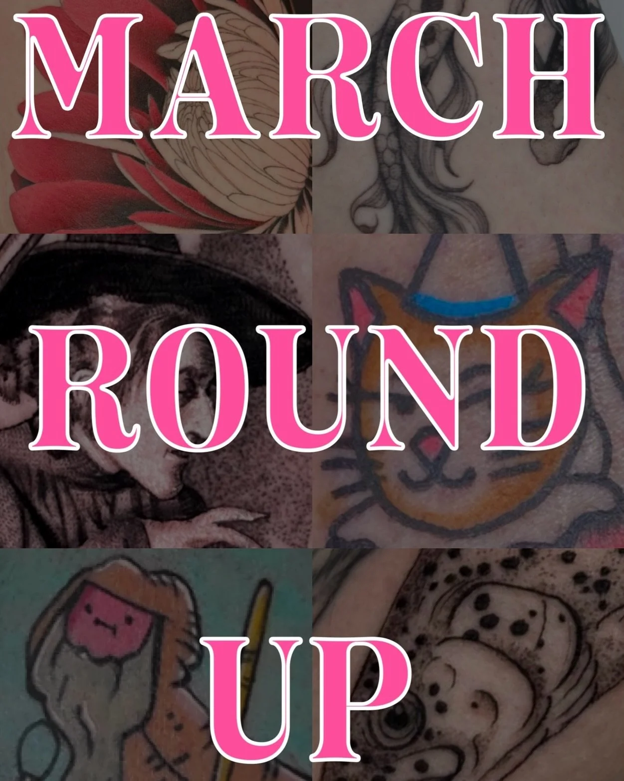 anyone else feel like March FLEW by?? top tier shenanigans were had at the DH as usual. here's a lil peek at some of our faves from this month.

wanna book for spring? contact your preferred artist directly to make an appointment 🩷