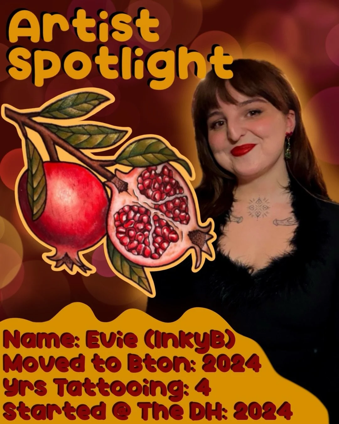 &hearts;️ meet Evie (she/her) @inkyb_tattoo 
&hearts;️ literature connoisseur
&hearts;️ cate blanchet's no1 fan
&hearts;️ potentially the nicest human on earth
&hearts;️ eats stylised realism for breakfast

#tattoo #brighton #brightontattooartist #br