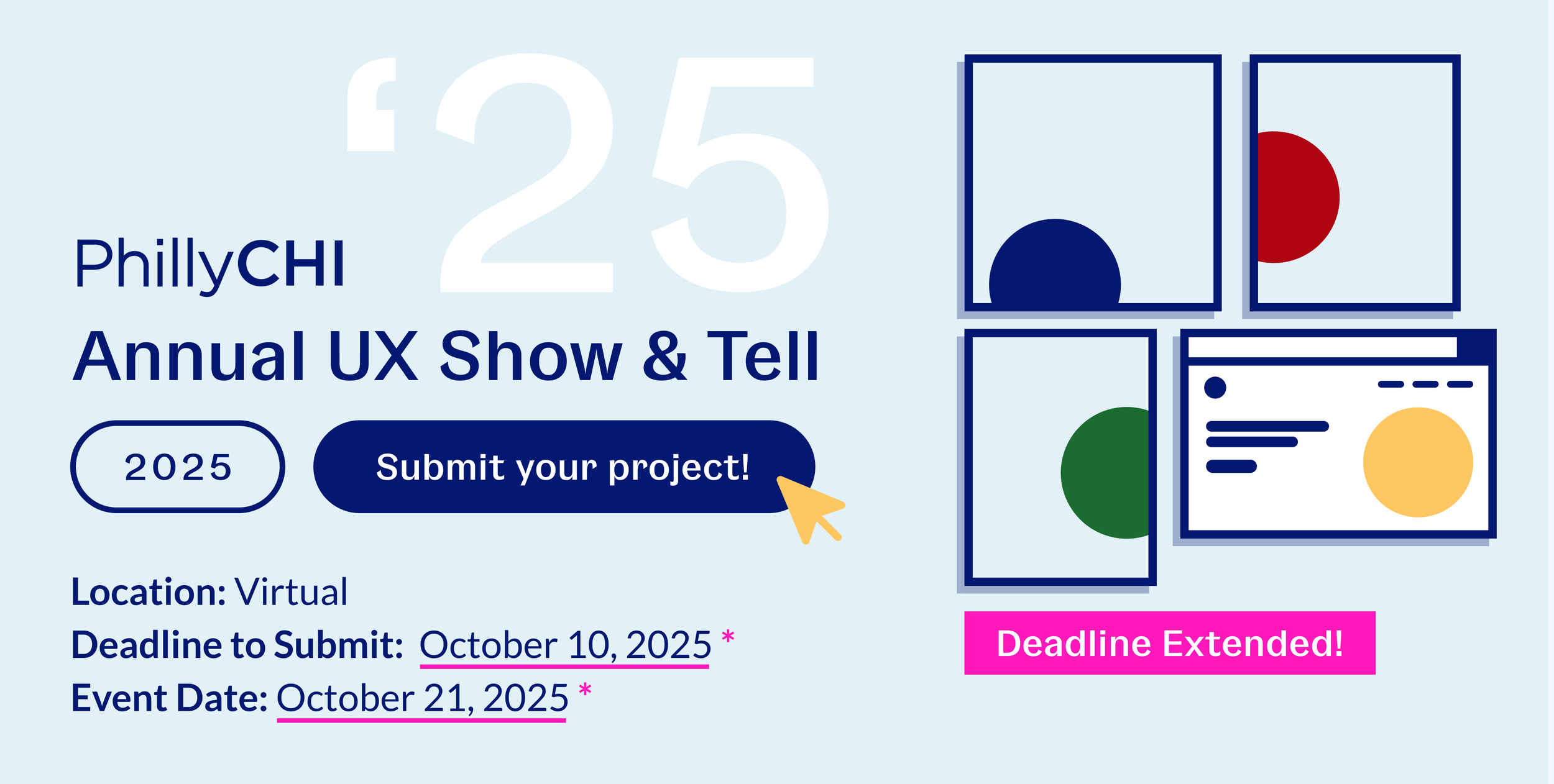 October Show & Tell: Call for Speakers