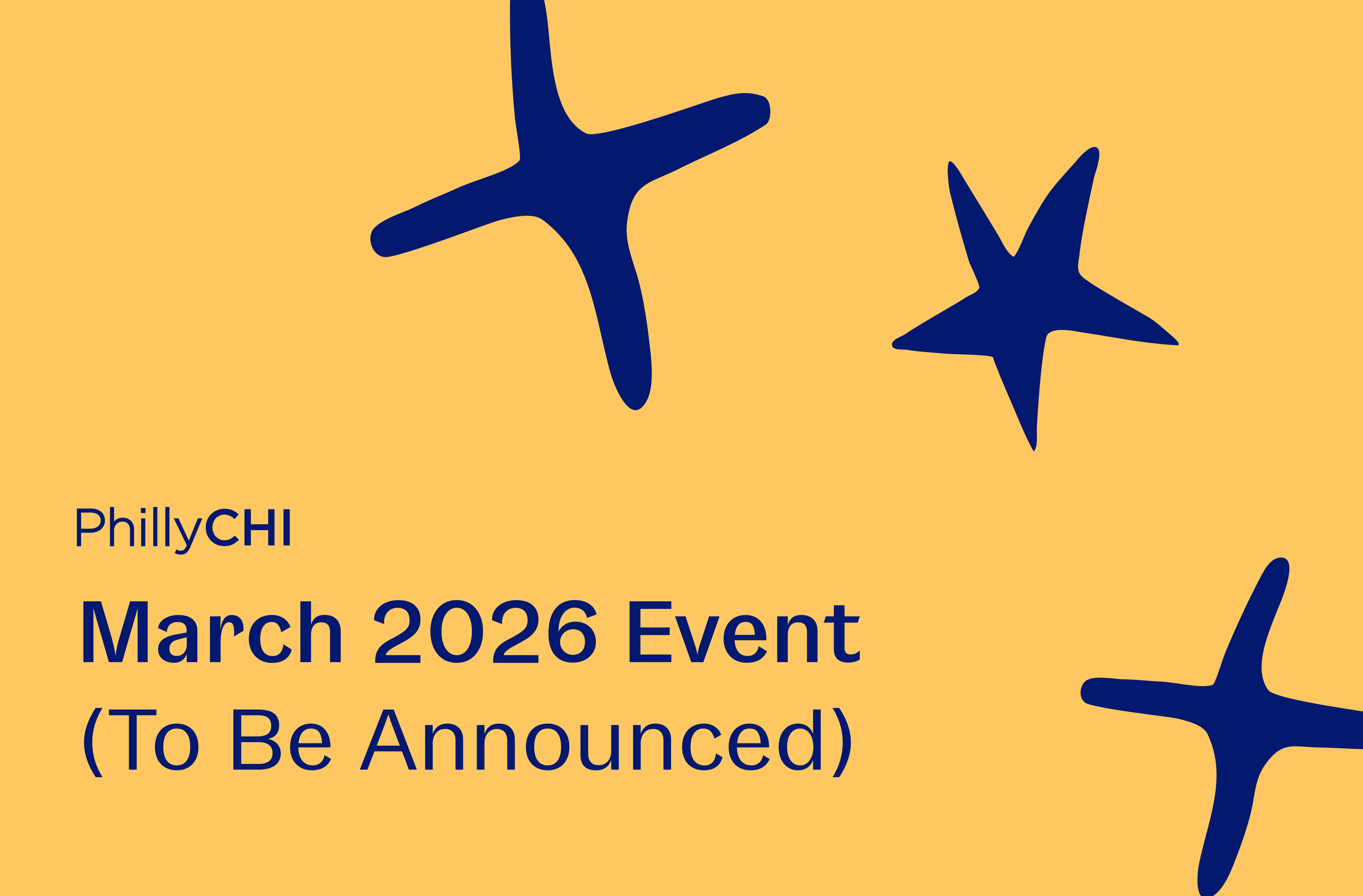 March 2026 Event (TBA)