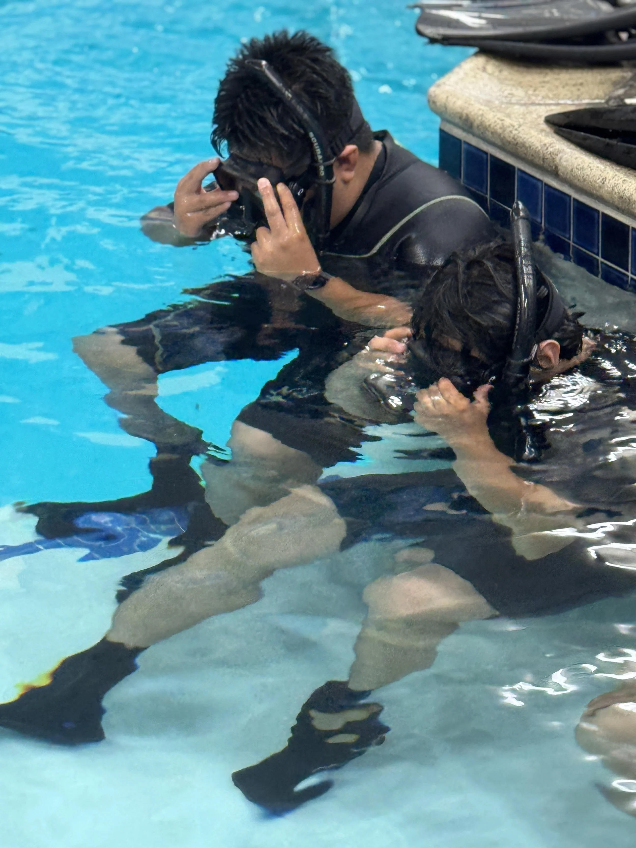 Dive Team Equipment Check.JPG