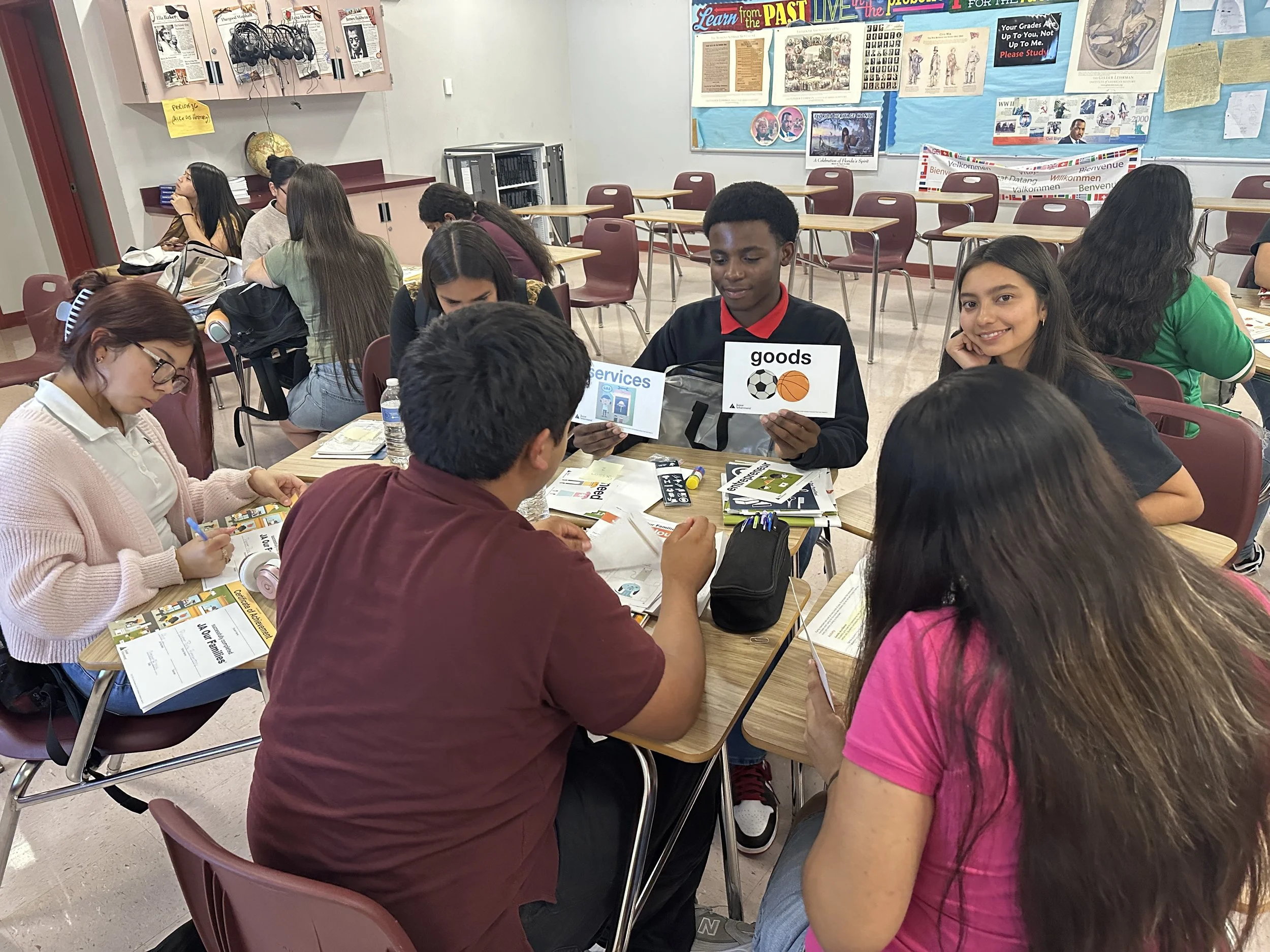 JA Kids around table.JPG