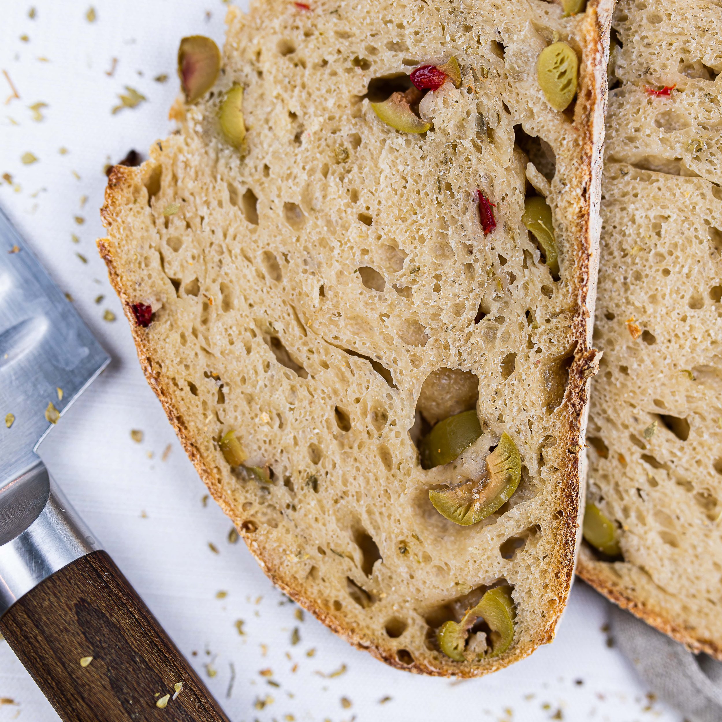 Nadia Mansour Diaries | Mediterranean Olive and Oregano Sourdough Bread Recipe.jpg