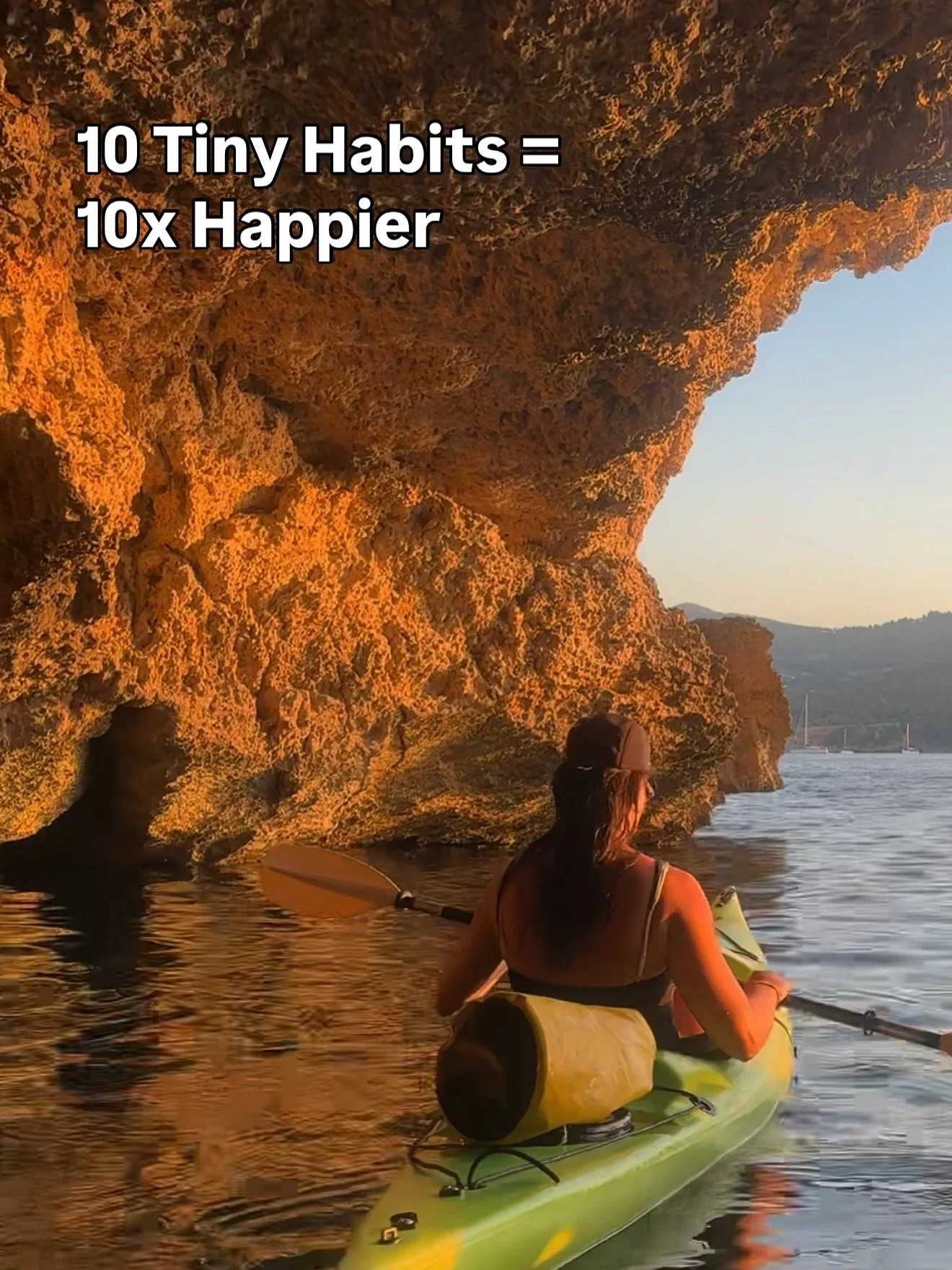 Here are 10 habits that quietly made me way happier.

I didn&rsquo;t read them in a book and magically change my life.

No radical reinvention.
 Just quiet, consistent shifts that helped me feel more like me again.

👇 Save this list.
Start with one.