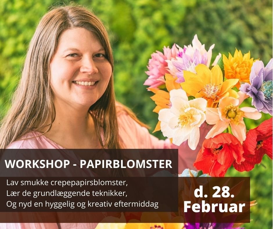 Workshop - papirblomster