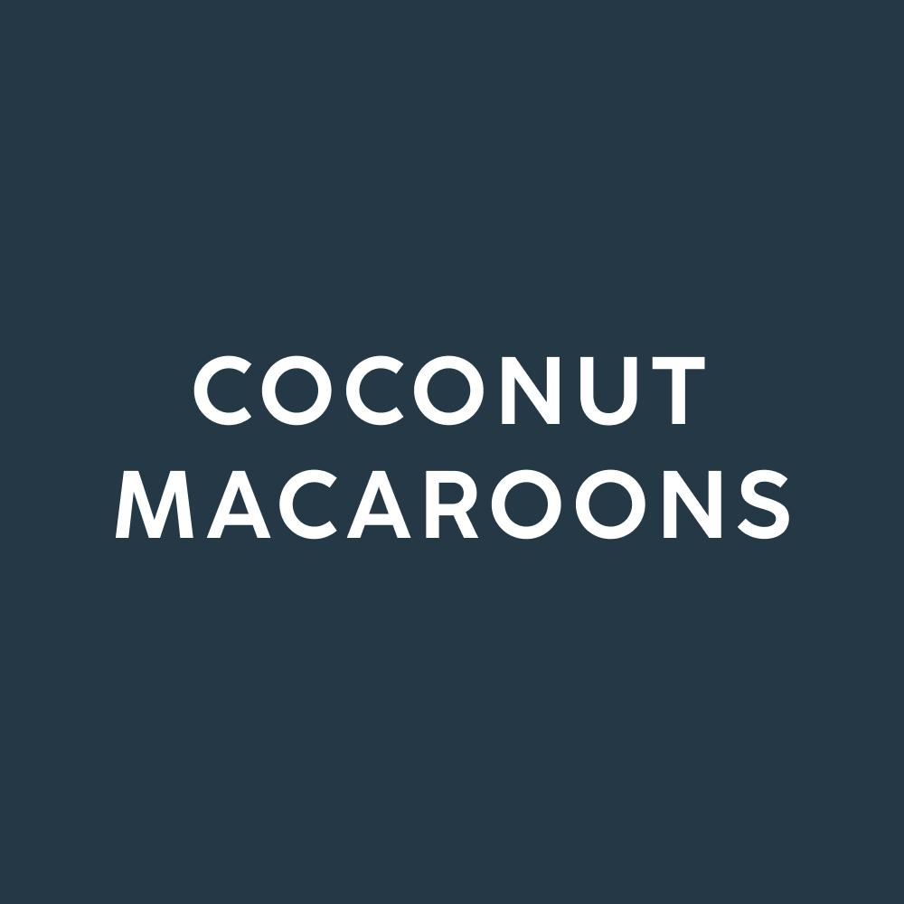 Coconut Macaroons