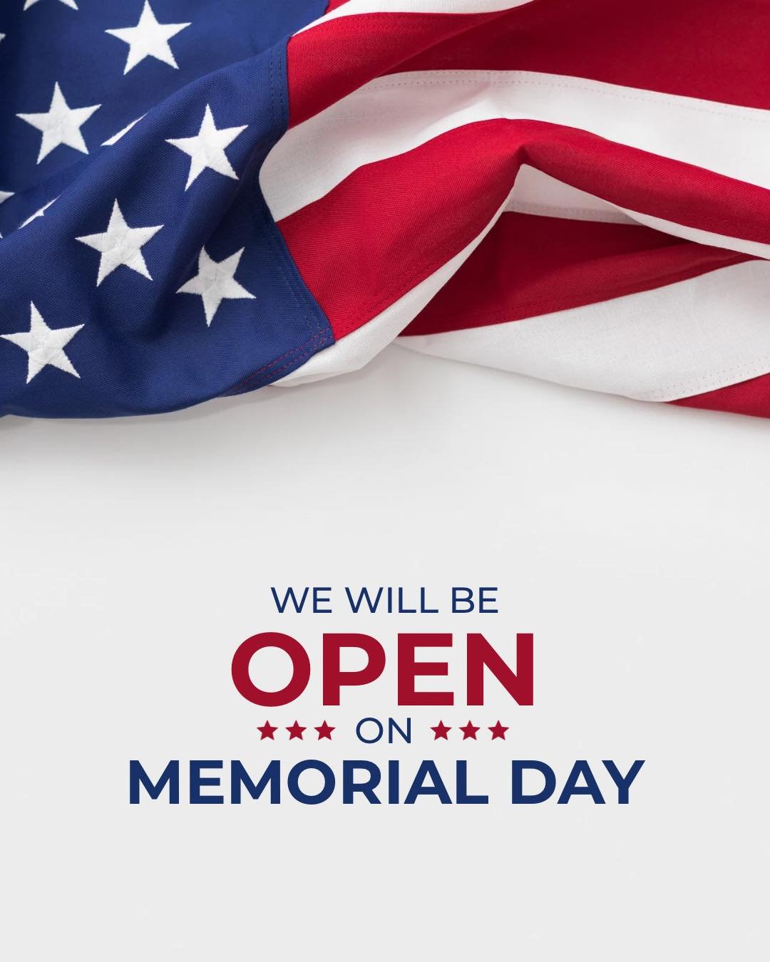 Yes!! We&rsquo;re open Monday 9-4!
Come shop with us!🇺🇸