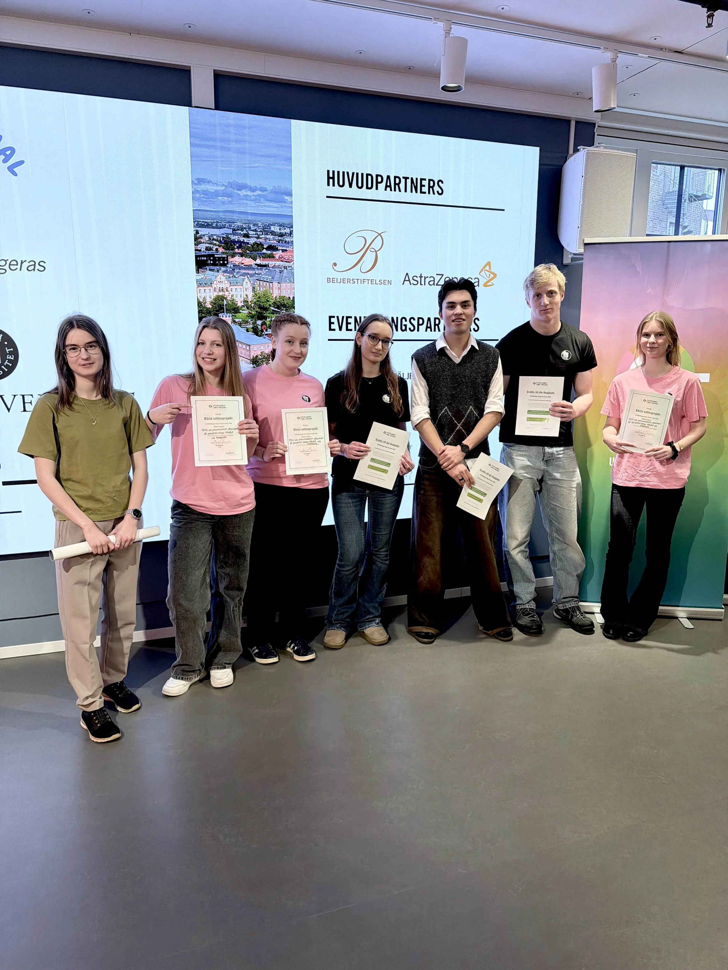 Finalister till SM i Unga Forskare