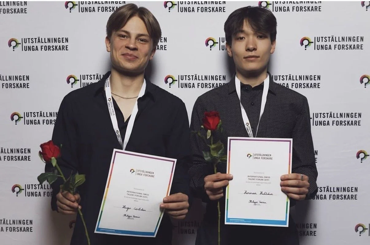 2 x vinst - SM i Unga forskare som avgjordes i Södertälje