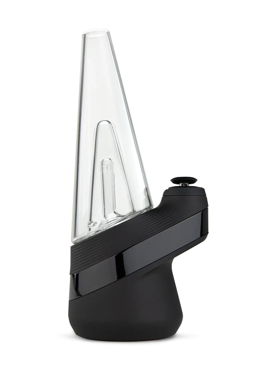 An electric hair clipper with a black body and a silver blade guard.