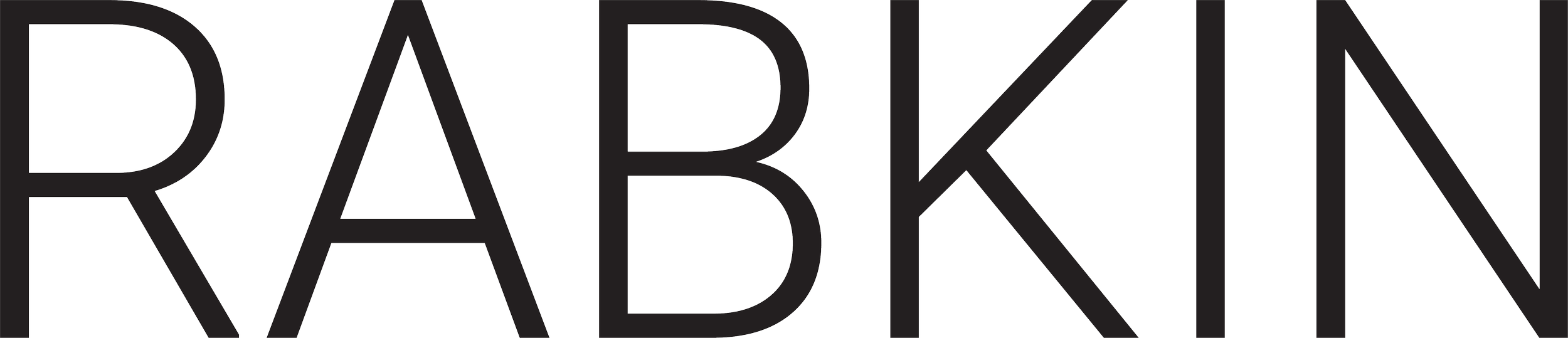 Rabkin Foundation wordmark in black