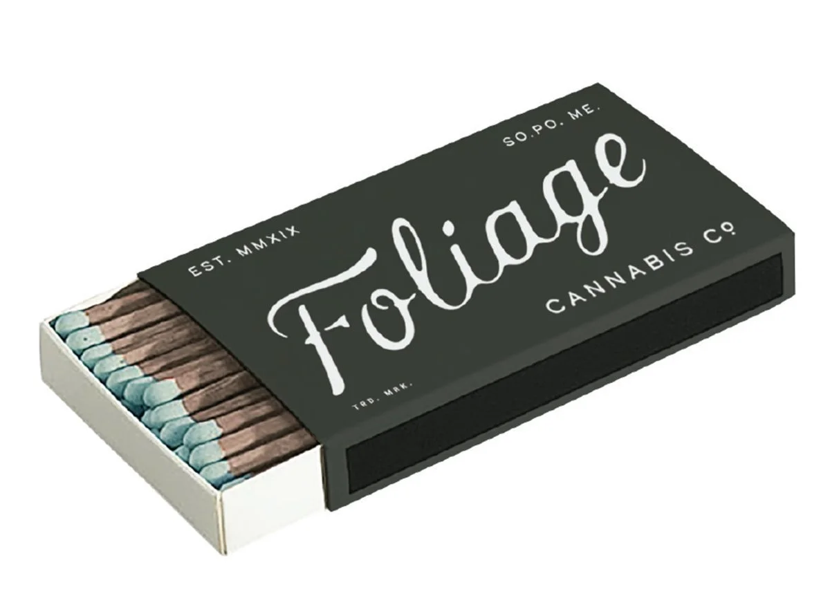 Merchandise design for Foliage Cannabis Co. by Murphy Empire Branding & Design