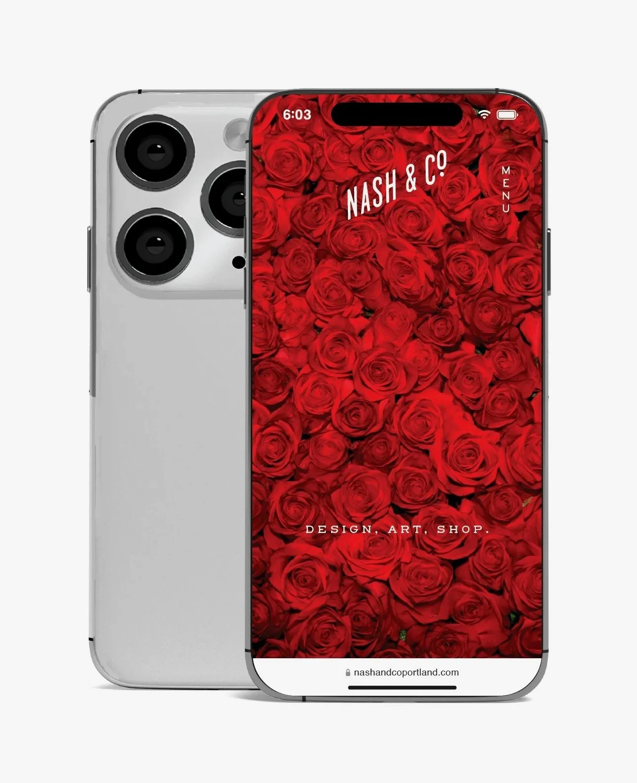 Social media and mobile web branding for Nash & Co. boutique by Murphy Empire