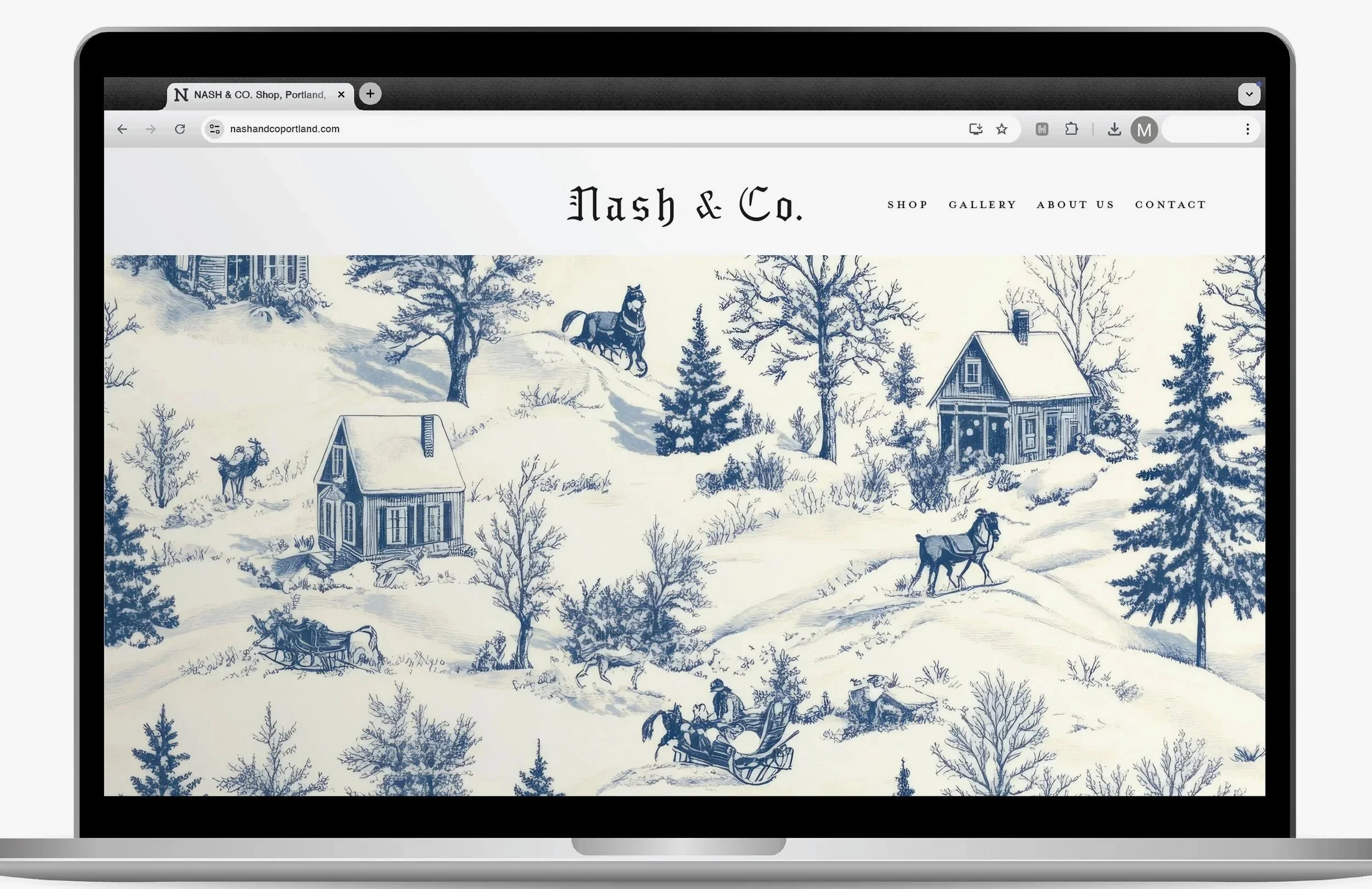 Nash & Co. website and social media branding design by Murphy Empire studio