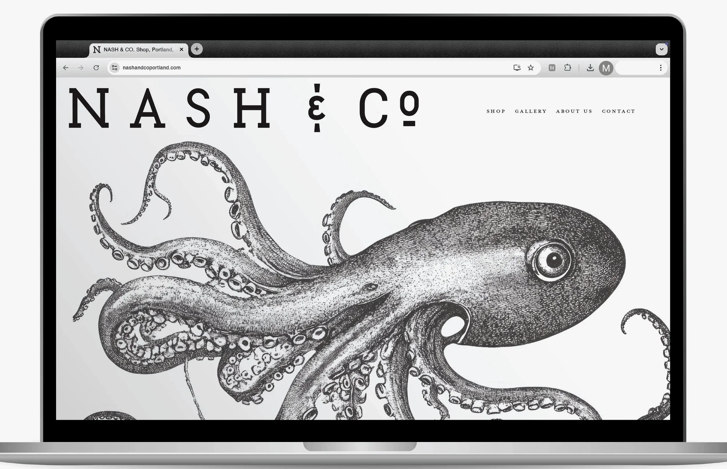 Nash & Co. website and social media branding design by Murphy Empire