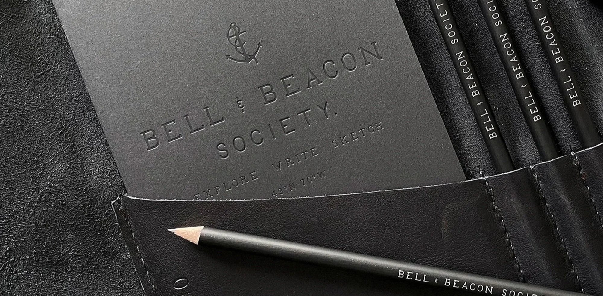 Bell & Beacon Society Field Sketch Pack Detail Design by Murphy