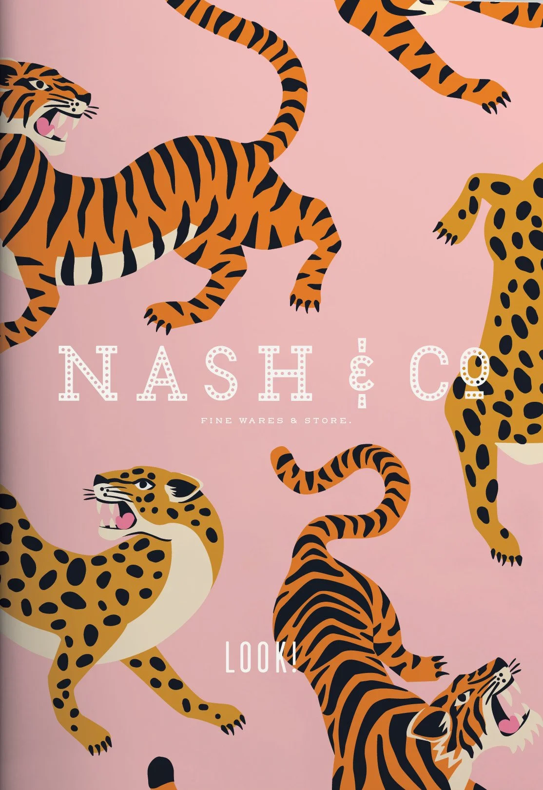 Lookbook print collateral and stationery system for Nash & Co. by Murphy Empire