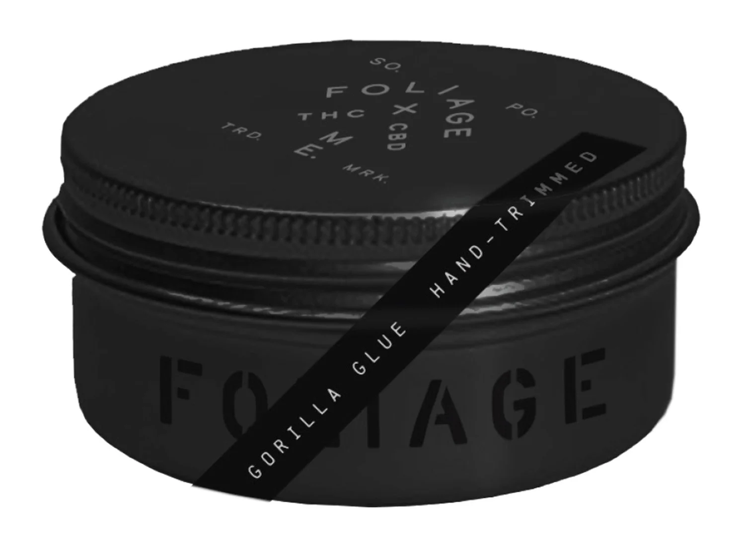 Packaging design for Foliage Cannabis Co. flower and pre-roll products by Murphy Empire studio