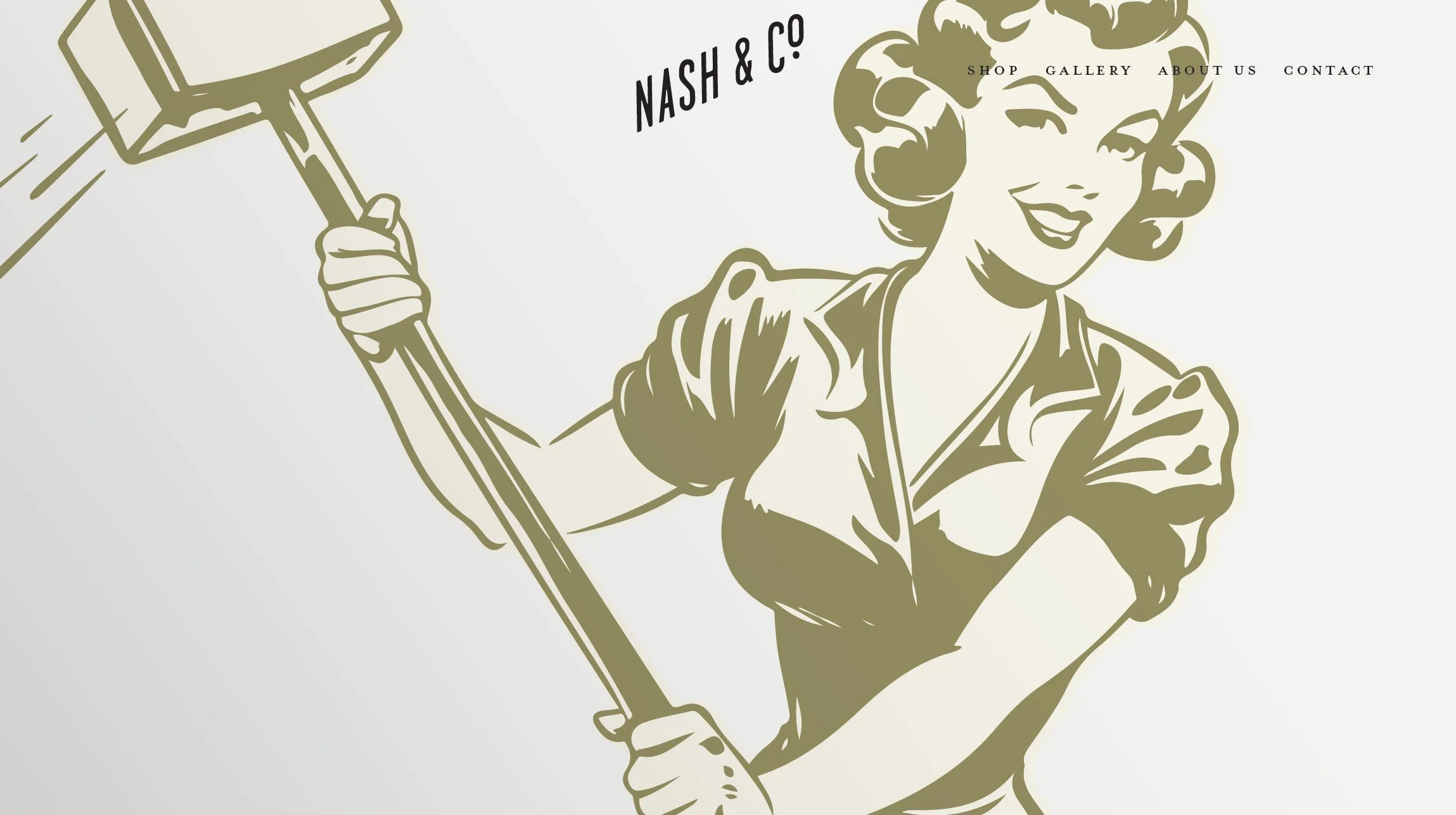 Social media and web branding for Nash & Co. boutique by Murphy Empire studio