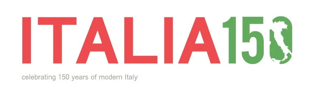 Logo and mark system for Italia 150 event — Murphy Empire Branding & Design