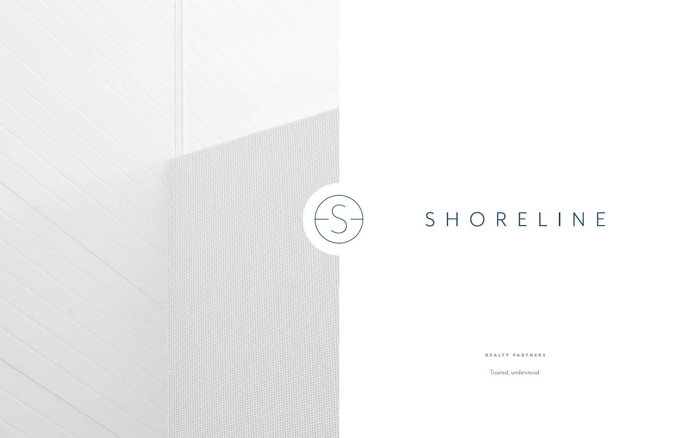 Shoreline Realty Partners brand identity design by Murphy Empire, Portland Maine