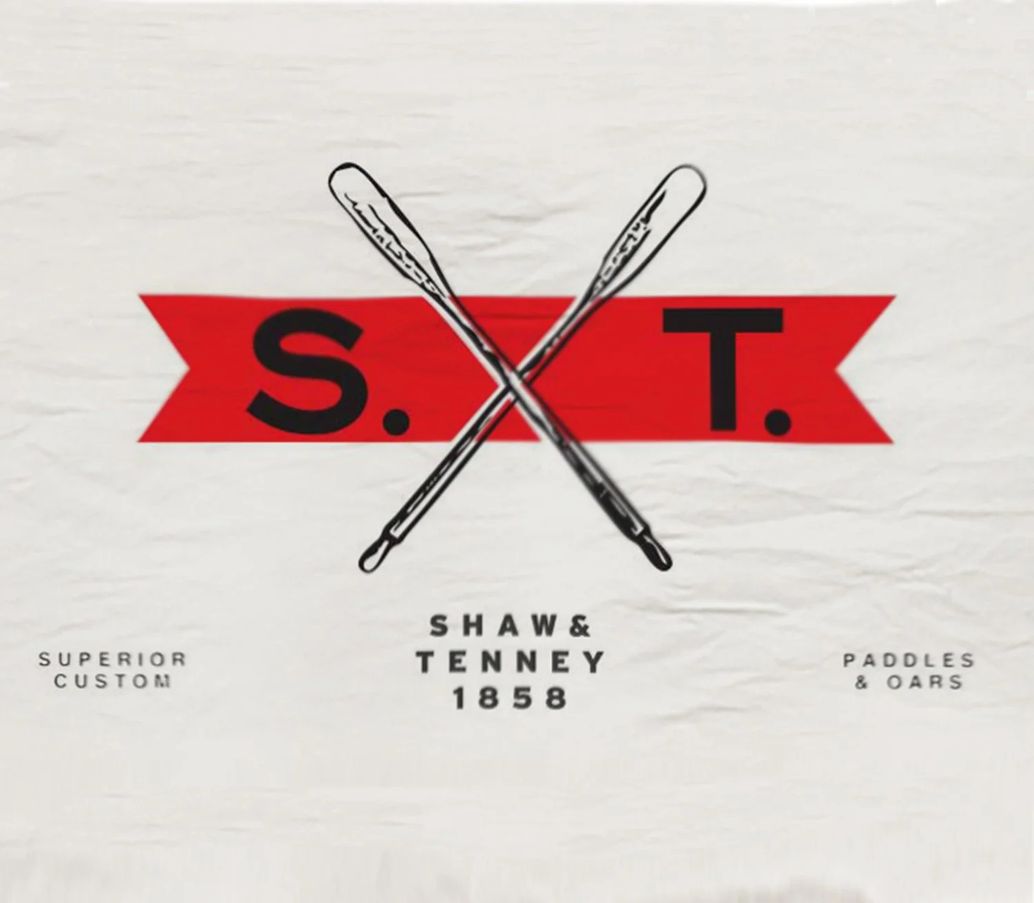 Vintage inspired branding for Maine company 'Shaw & Tenney', Portland, Maine