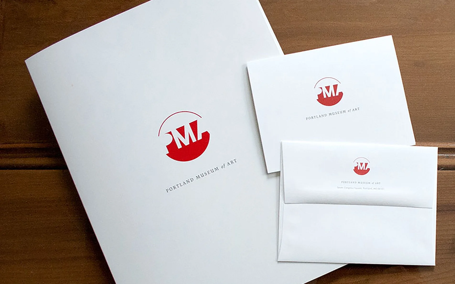 Print Branding Assets Design for Portland Museum of Art by Murphy Empire Branding & Design