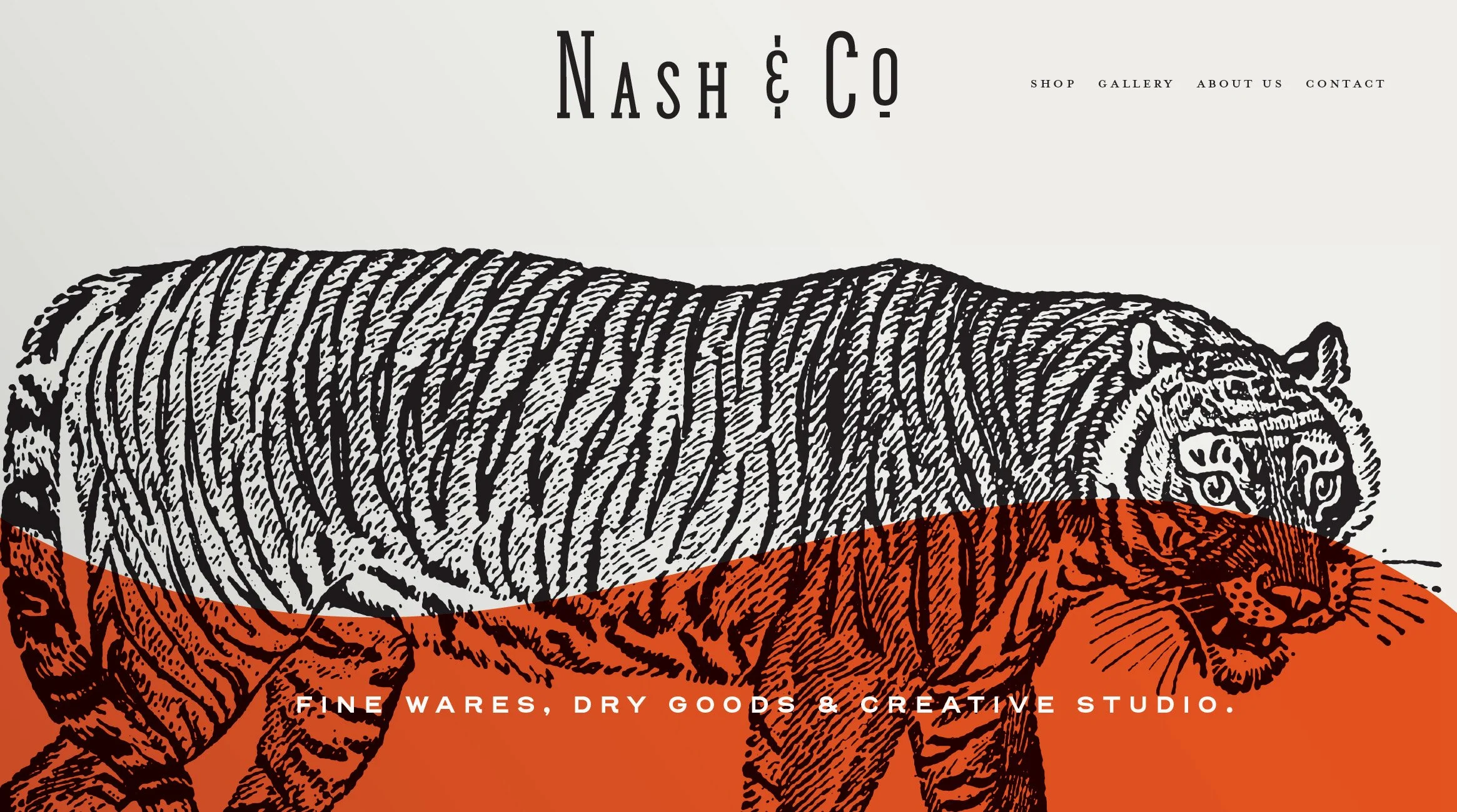 Nash & Co. website and social media branding design by Murphy Empire Branding & Design