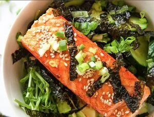 Recipe Time: Sesame Ginger Salmon Bowls