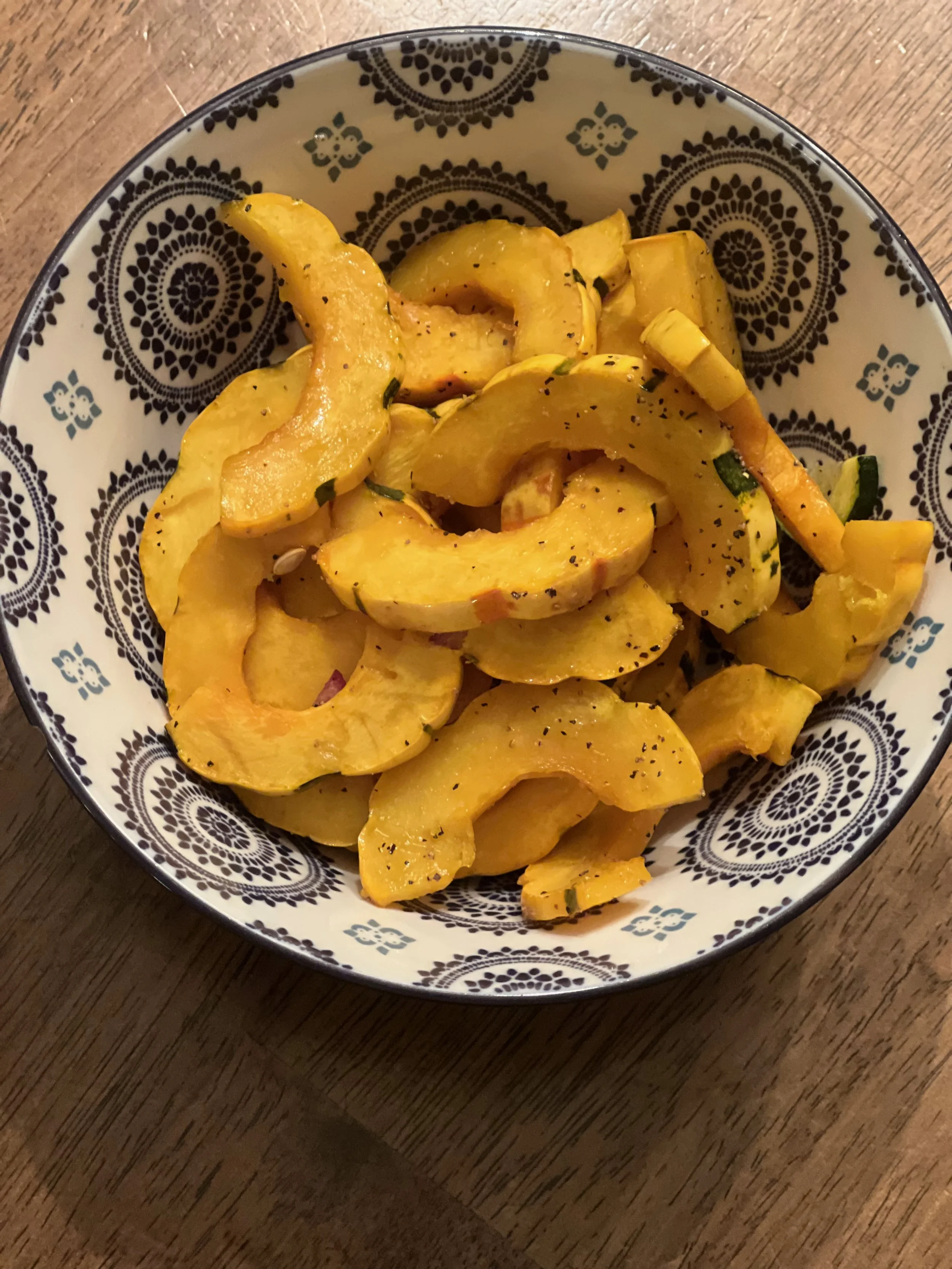 Recipe Time: Roasted Delicata Squash