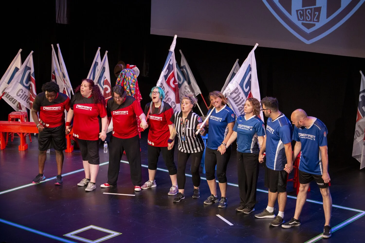 ComedySportz performers