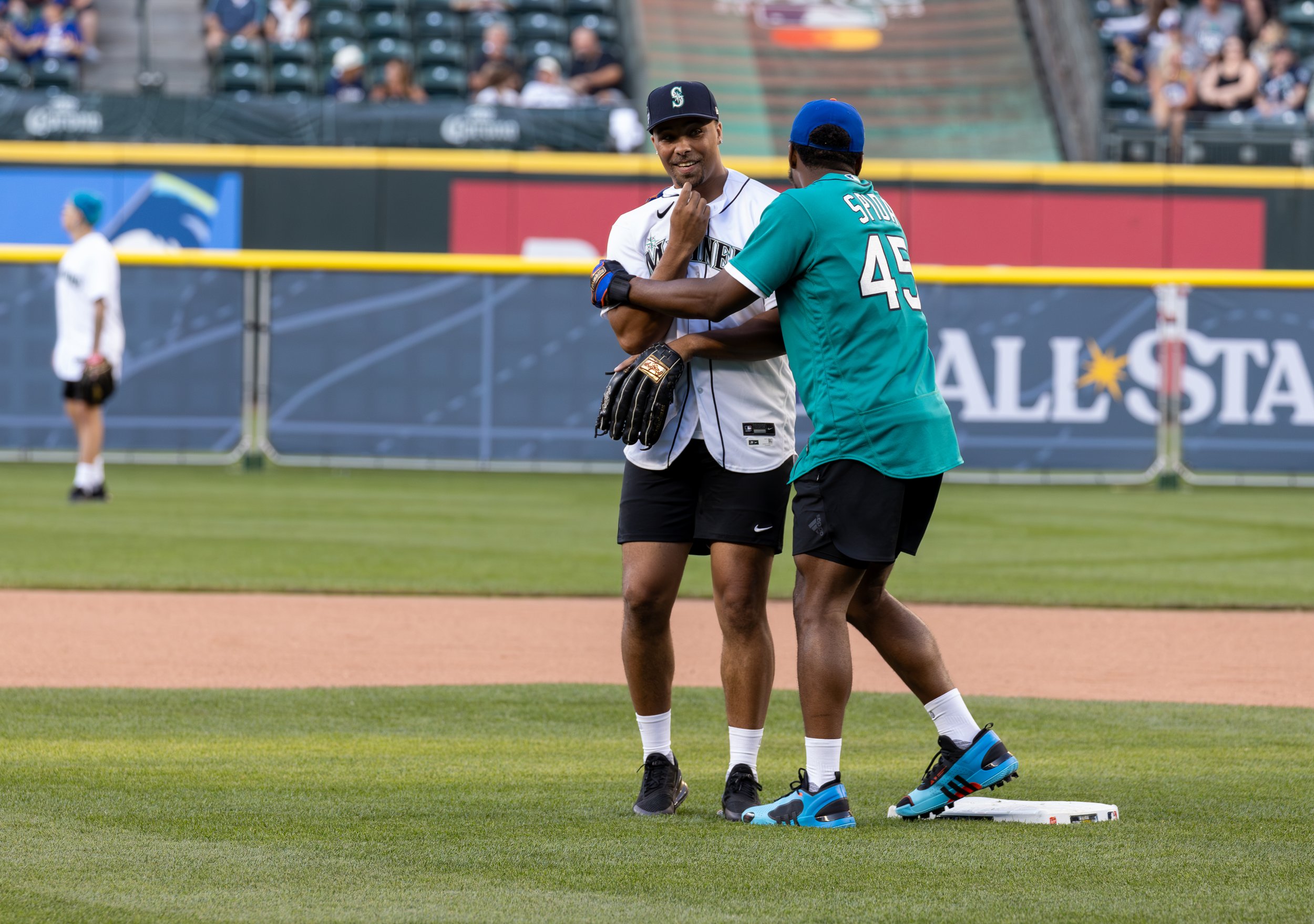 The Miz plays in the MLB Celebrity Softball Game 2019: photos