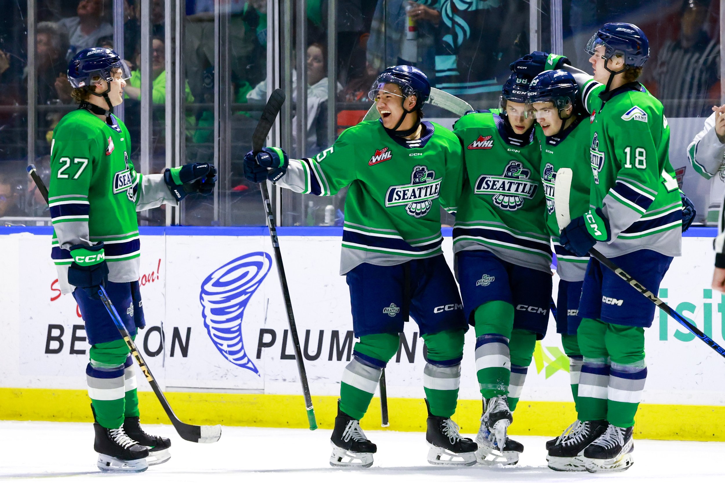 Thunderbirds soar higher than Winterhawks with 5-4 victory to close out home regular season slate