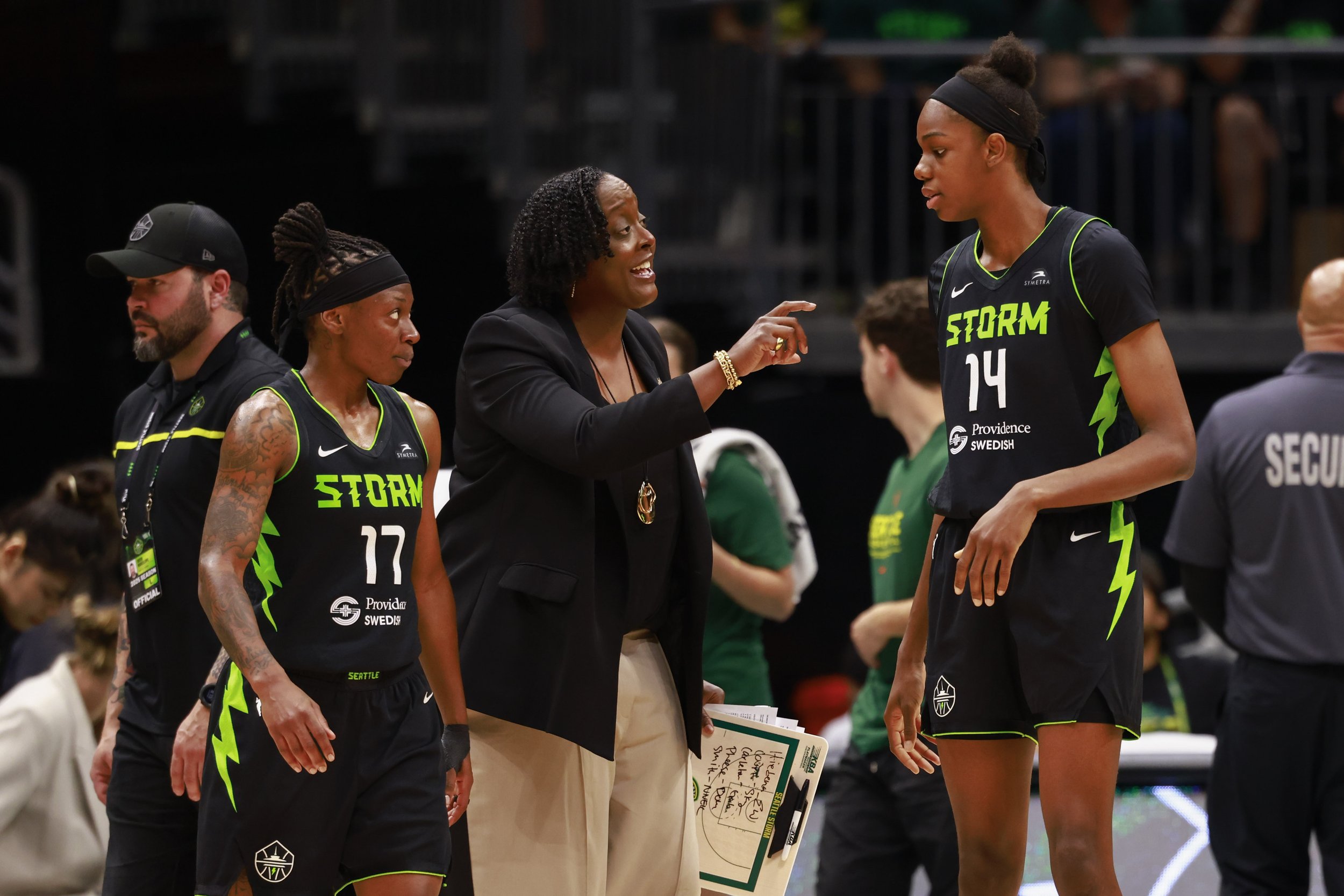 Erica Wheeler’s court vision on full display with Storm rookies