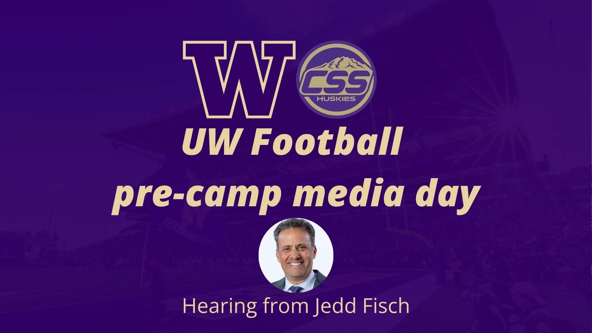 Excitement Palpable For UW Football’s Second Year In Fisch Era: ‘Nice To Feel Grounded’