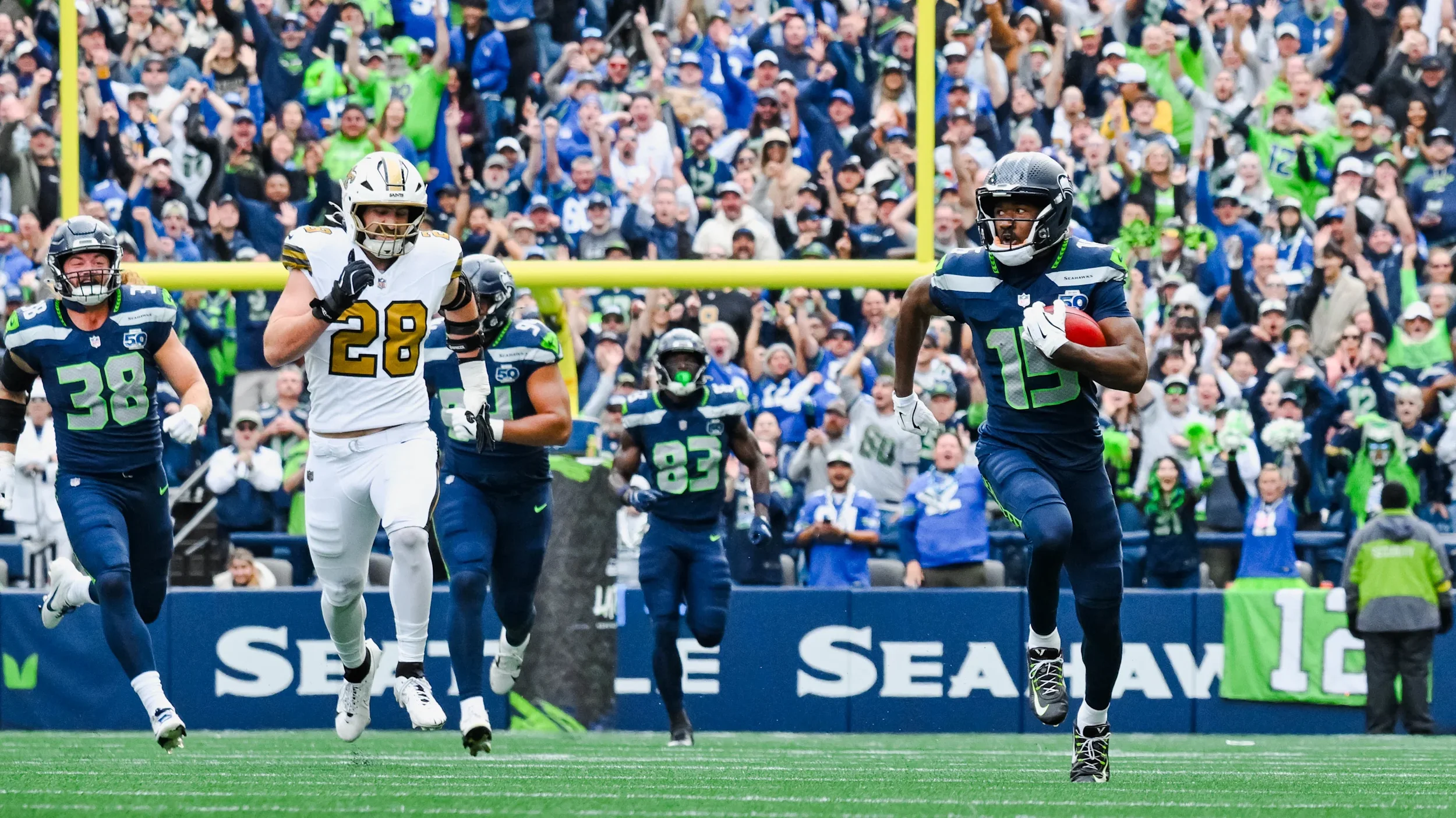 Seahawks Make Martyrs of Saints, Win 44-13