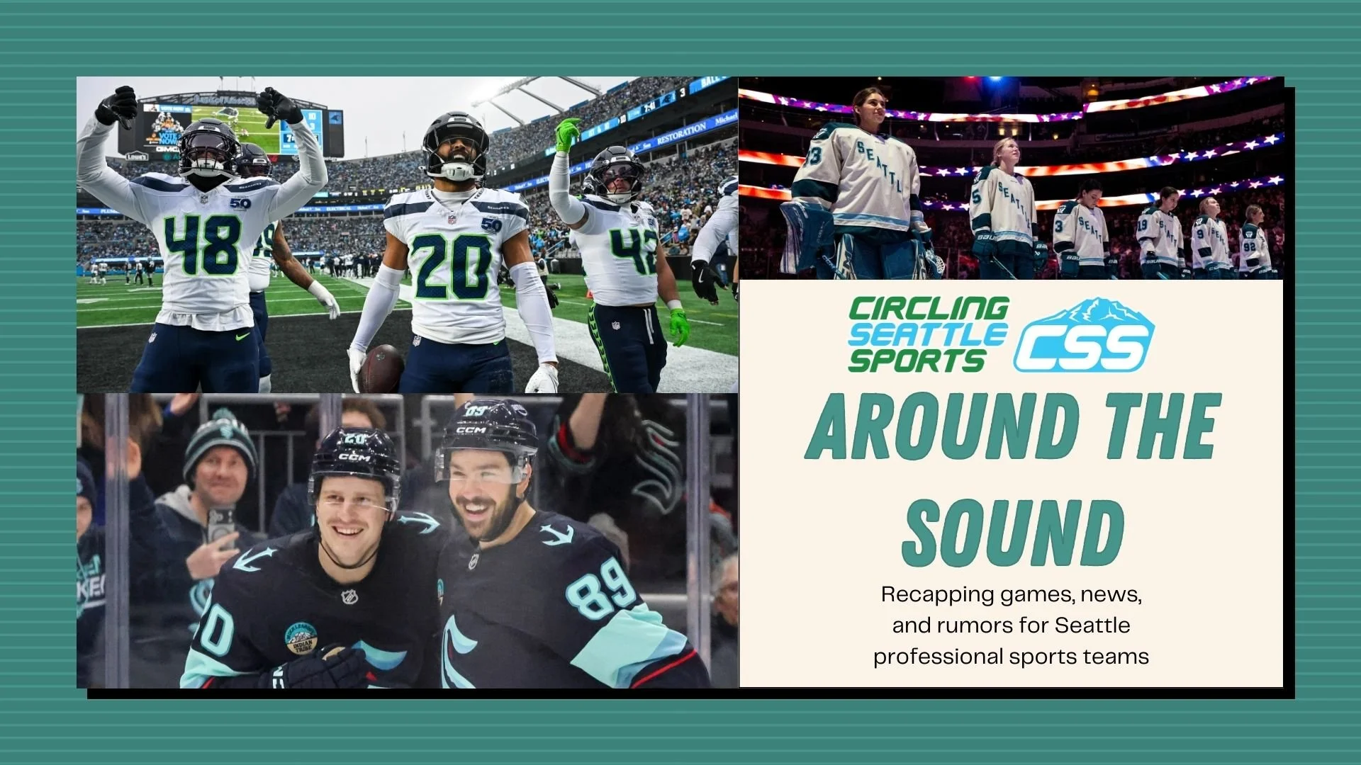 Around the Sound - December 28th, 2025: Seahawks and Kraken Get Wins, Torrent Fall on the Road