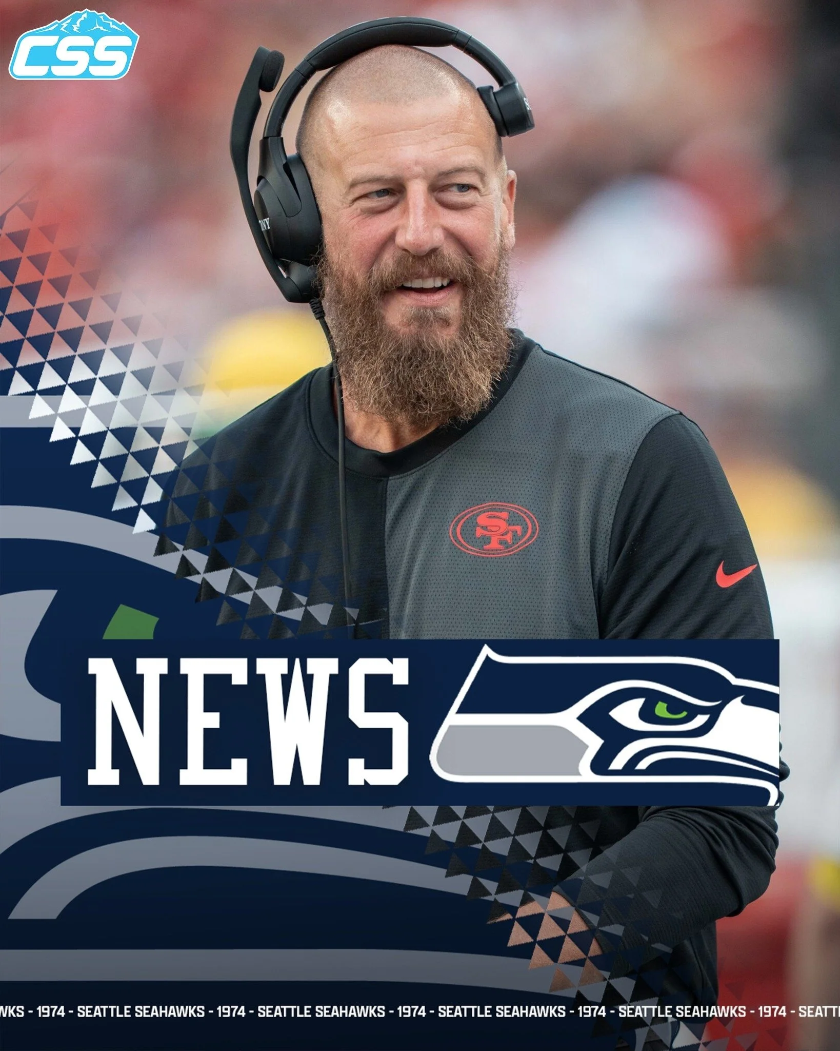 The @seahawks will be hiring @49ers tight ends coach Brian Fleury as their new offensive coordinator, a bit of a surprise as Seattle was expected to promote from within to replace Klint Kubiak.

Fleury has been with the 49ers since 2019, first as a d