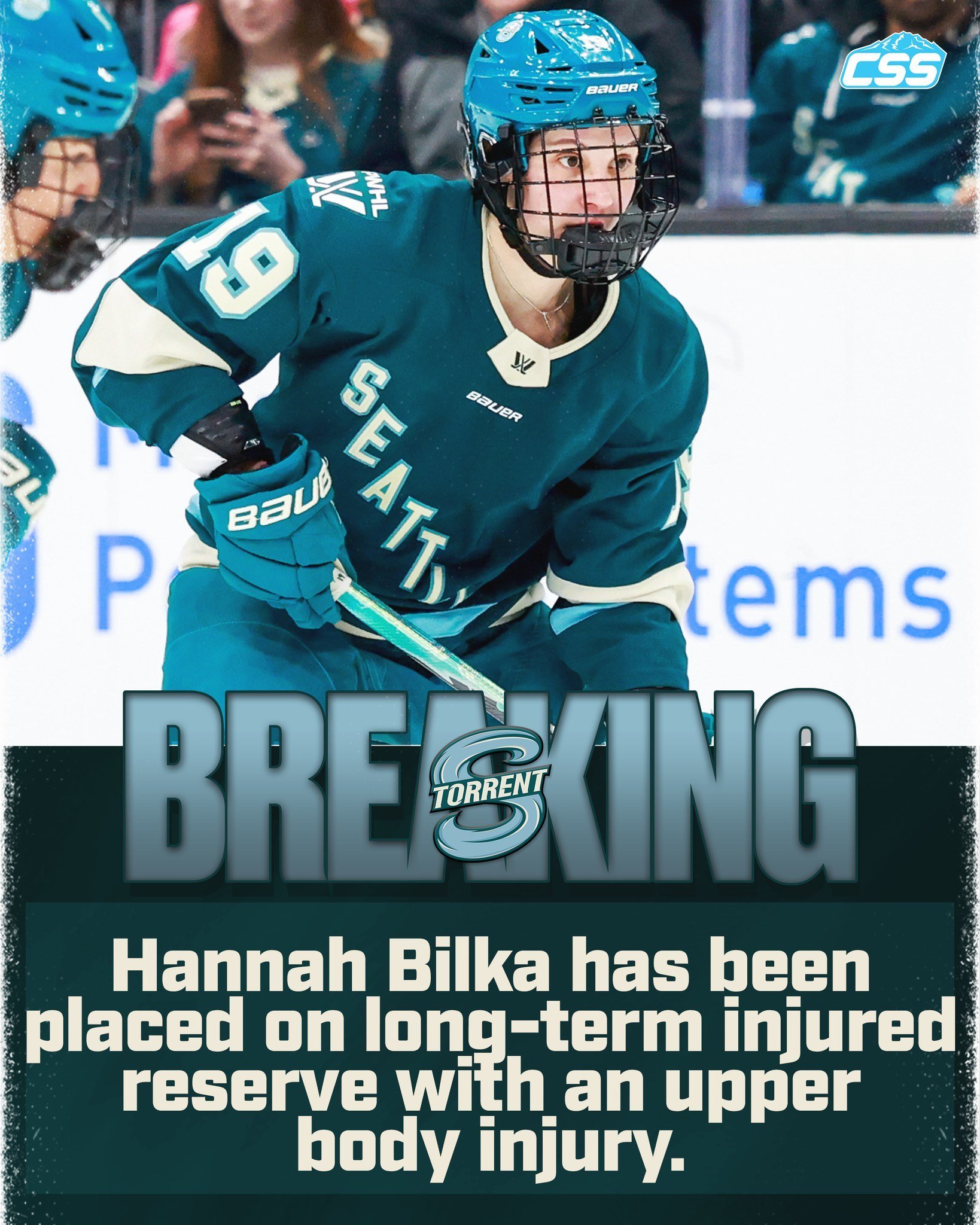 🚨BREAKING🚨: The @pwhl_torrent have placed Hannah Bilka on LTIR, and she will miss the remainder of the 2025-26 PWHL season.

Additionally, rookie forward Jada Habisch was signed to a Standard Player Agreement.

Both photos by @wolterpix_sports 

#S