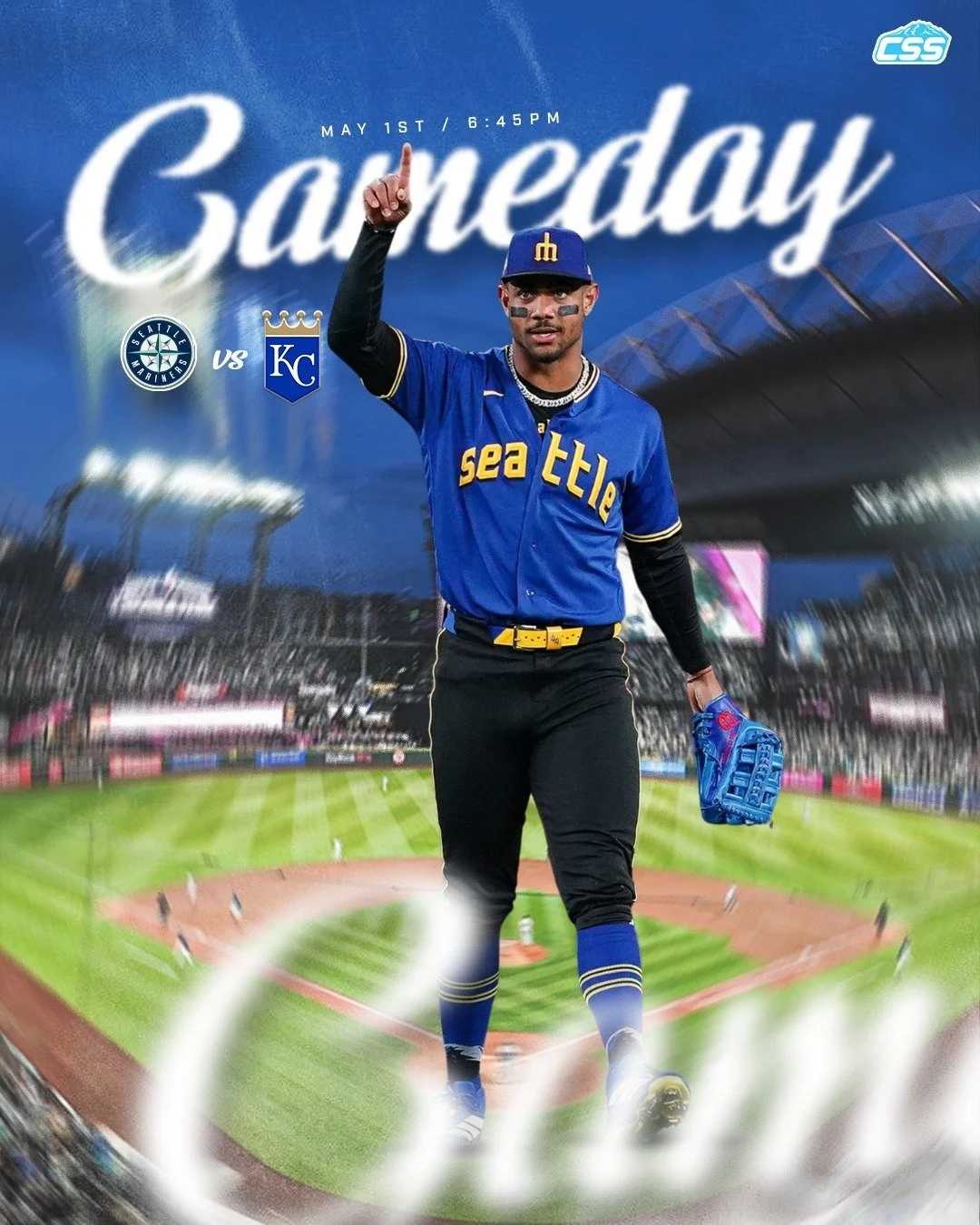 It's @mariners gameday! Coming off a successful road trip to St. Louis and Minnesota, the Mariners are back home to begin a six-game homestand! It's the start of Randy Johnson, as Seattle hosts the @kcroyals!

Please note that tonight's game is on Ap