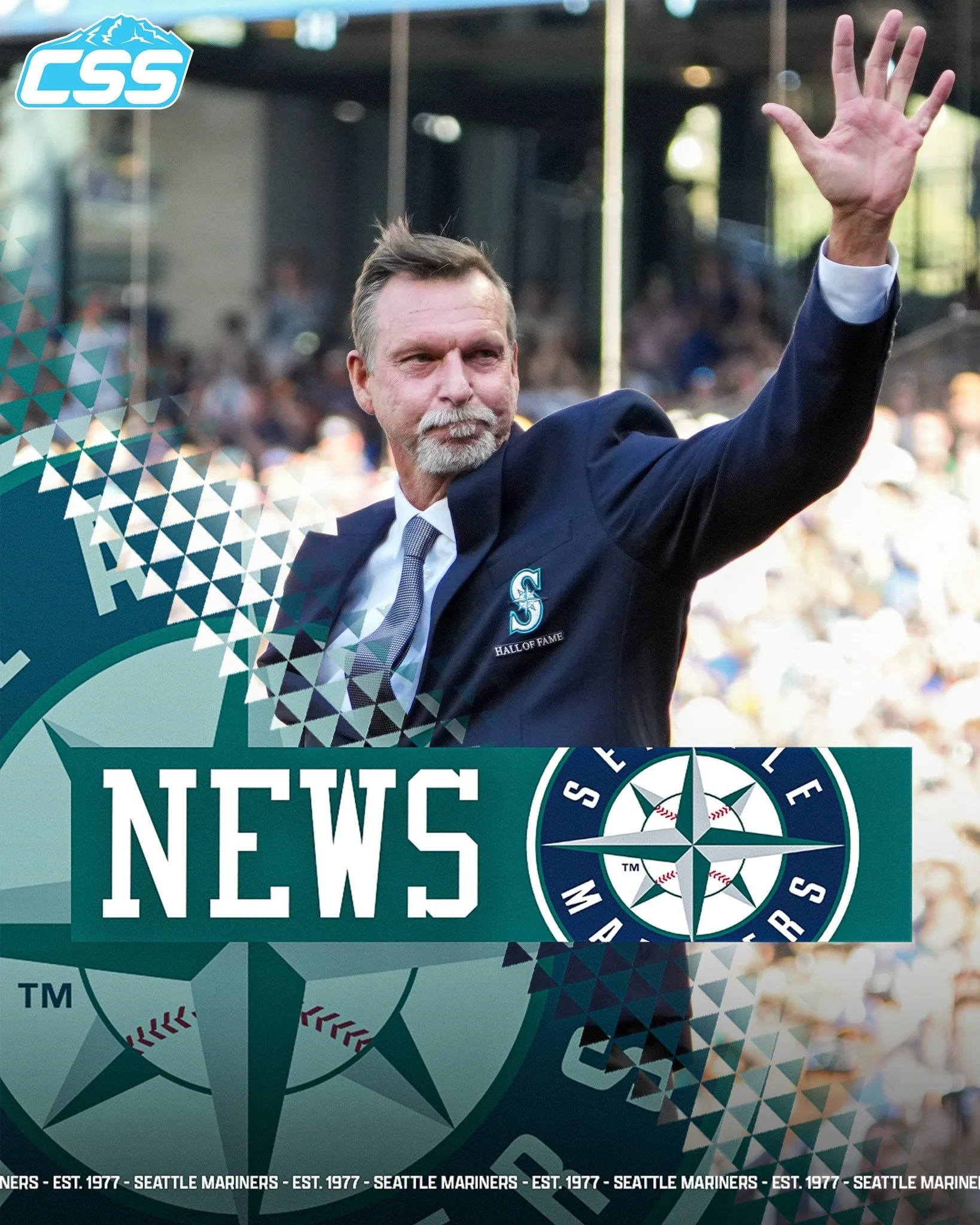 During Randy Johnson's Number Retirement Ceremony, John Stanton announces that the @mariners will be erecting a statue for Johnson during the 2027 season.

Johnson will join Dave Niehaus (2011), Ken Griffey Jr. (2017), Edgar Martinez (2021), and Ichi