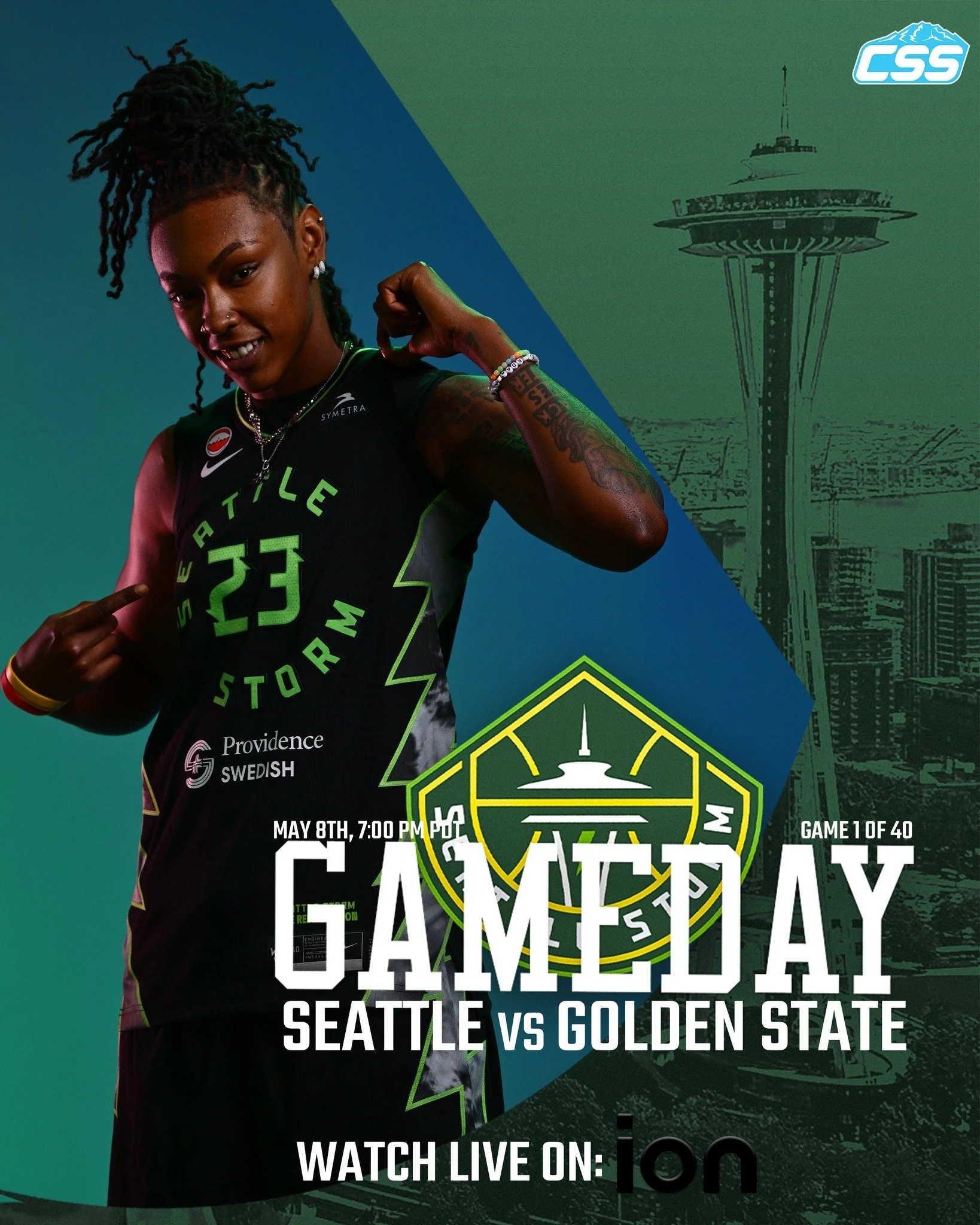 It's FINALLY @seattlestorm gameday! This new look Storm team is ready to begin the 2026 @wnba  season, as they'll welcome the @valkyries to @climatepledgearena tonight for a Friday night fight.

Sea YOU at CPA tonight! 

You can always head down to t