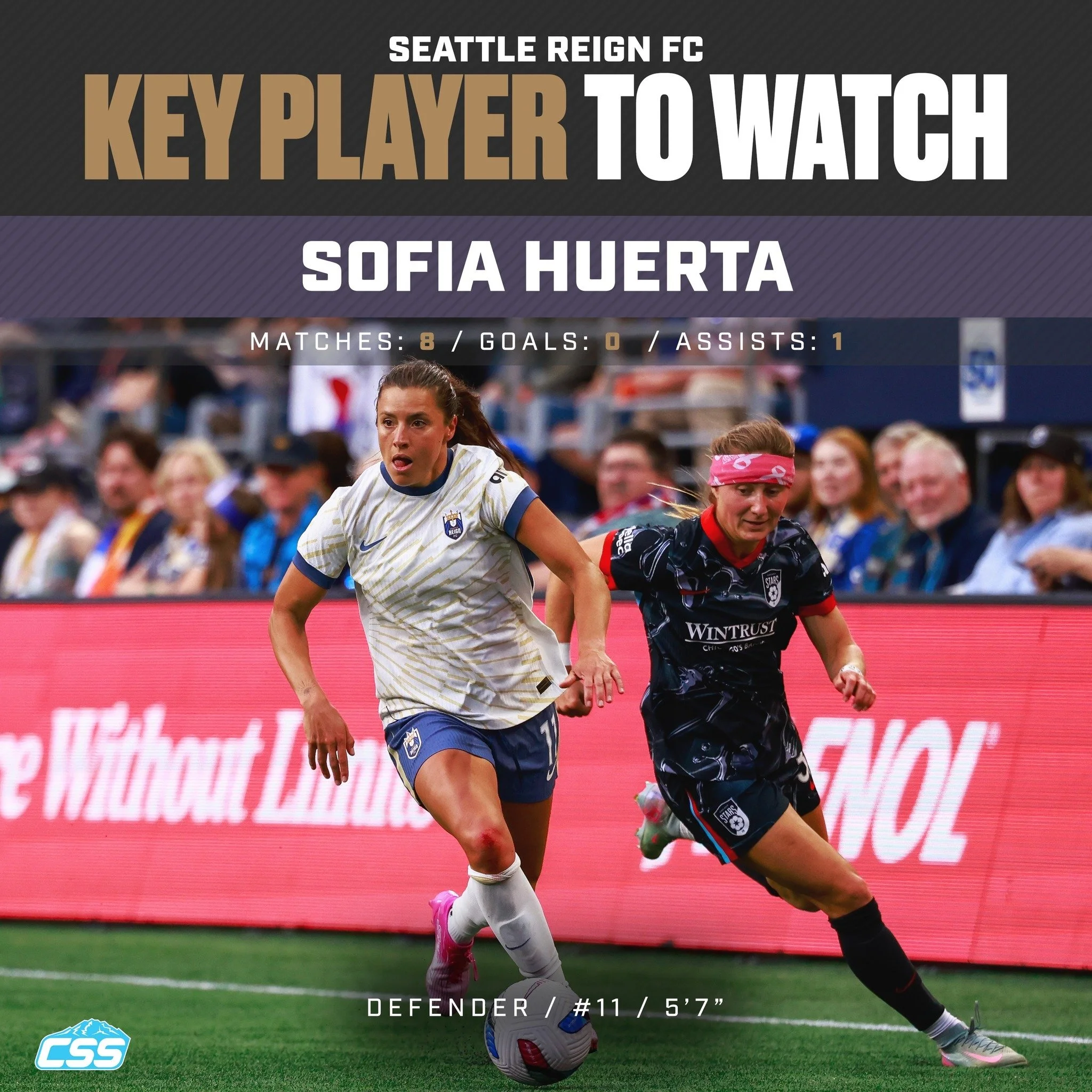 Our key @reignfc player to watch is Sofia Huerta. In 22 career regular-season matches against @gothamfc, Huerta has totaled 11 goal contributions (7 goals, 4 assists). We look for her impact in tonight's match!

You can always head down to the home o