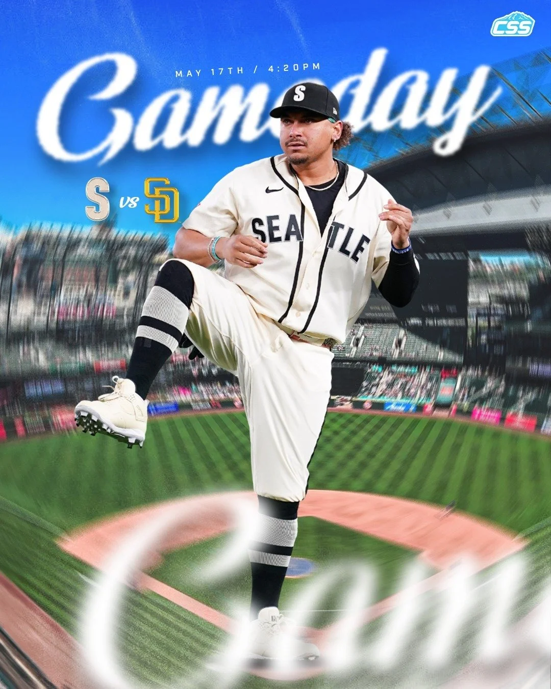 It's @mariners gameday! The Mariners are looking to avoid being swept by the @padres this afternoon, going live over the air on NBC and on Peacock. Seattle will have George Kirby on the mound to duel against San Diego's Lucas Giolito.

You can always