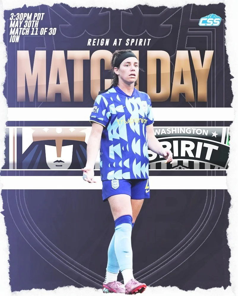 It's @reignfc matchday! The Reign are on the road for their final match before the international break, taking on the @washingtonspirit for the second time in a four-match stretch.

Seattle looks to close things out on a high note!

You can always he