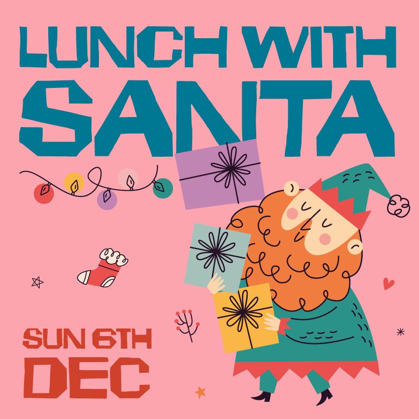 Lunch with Santa: Sun 6th Dec